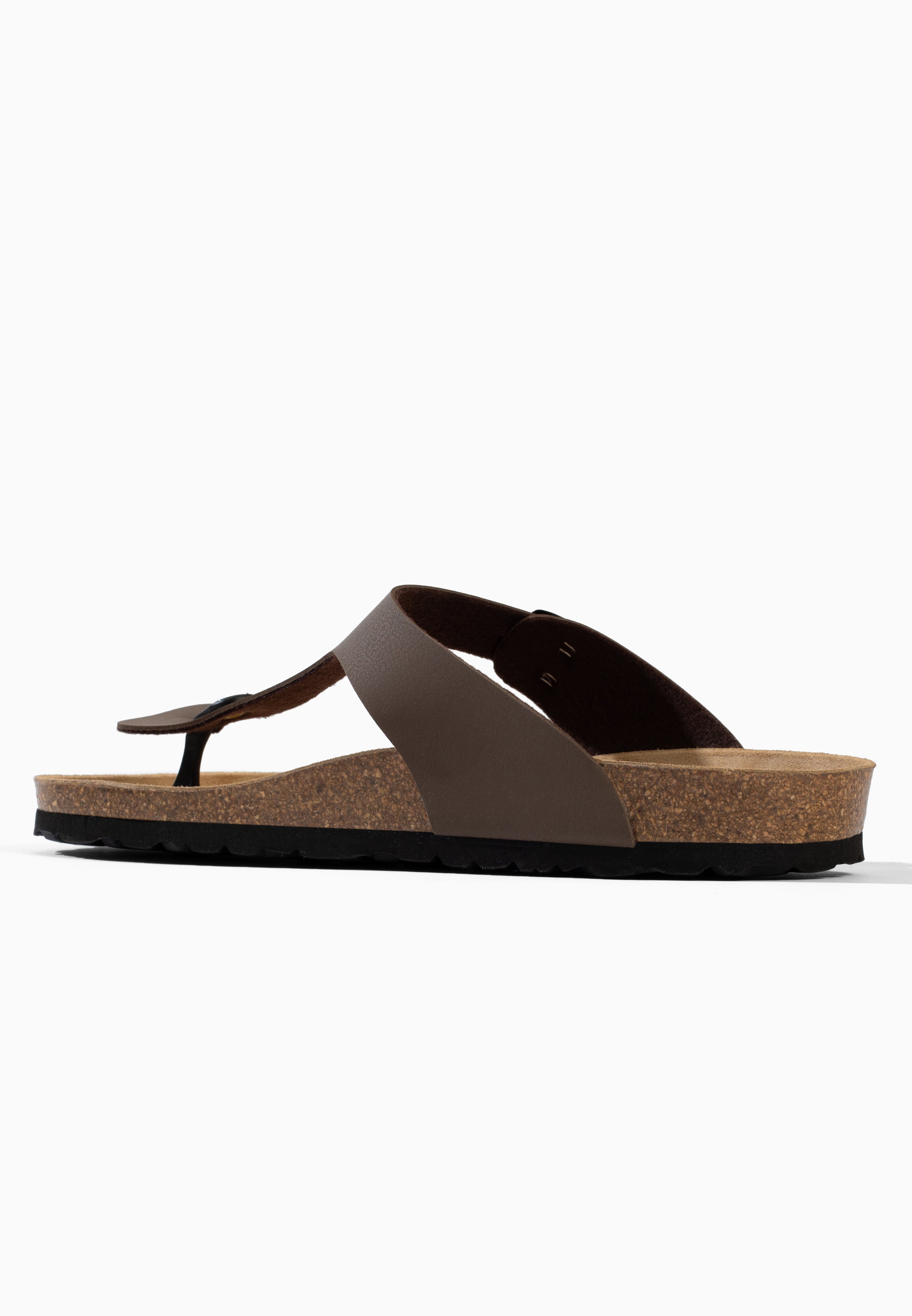 Sandales Singapore à entre-doigts Marron