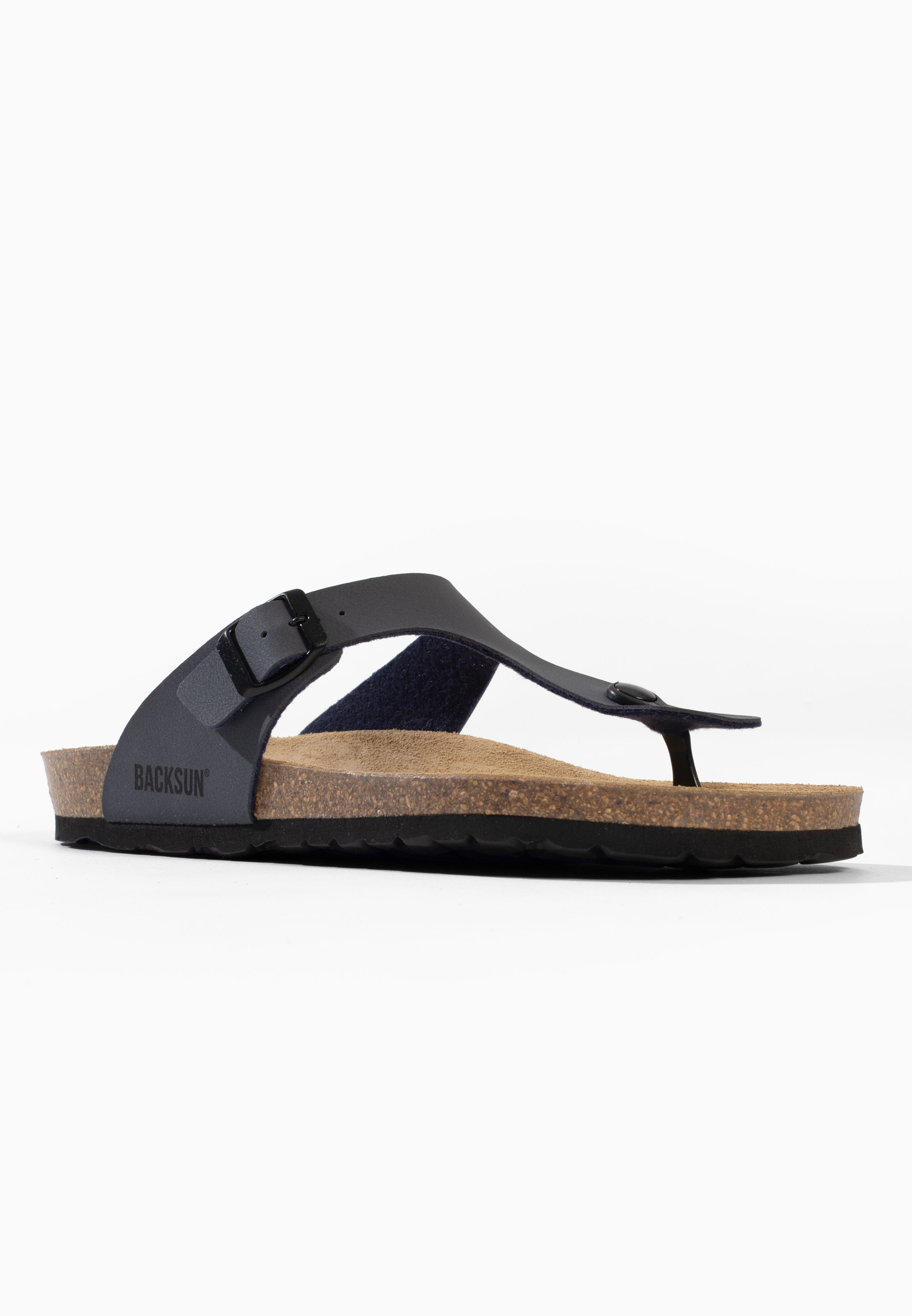 Sandales à Entre-doigts Singapore Bleu marine