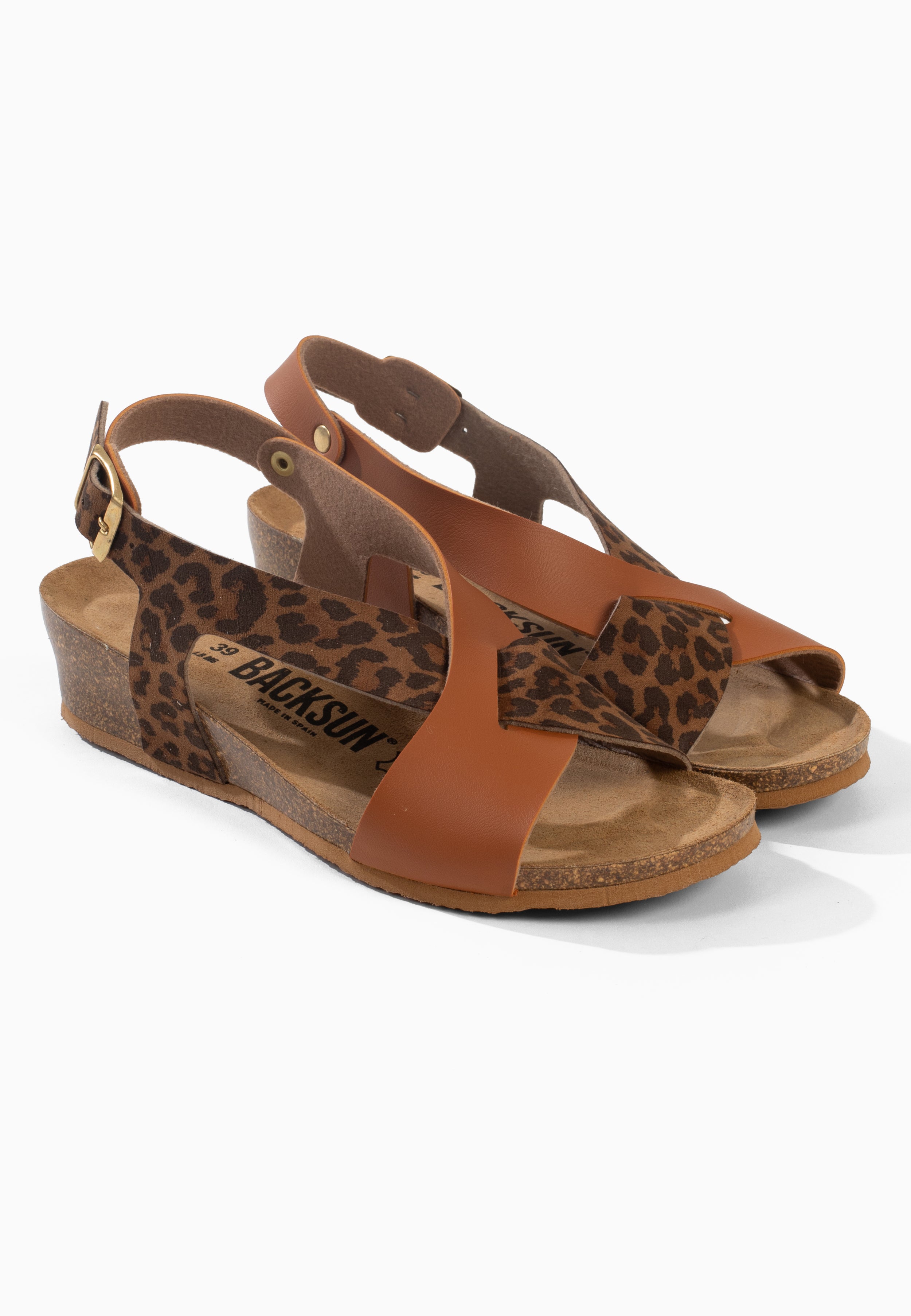 Lampa Camel Wedge and Semi-Wedge Sandals