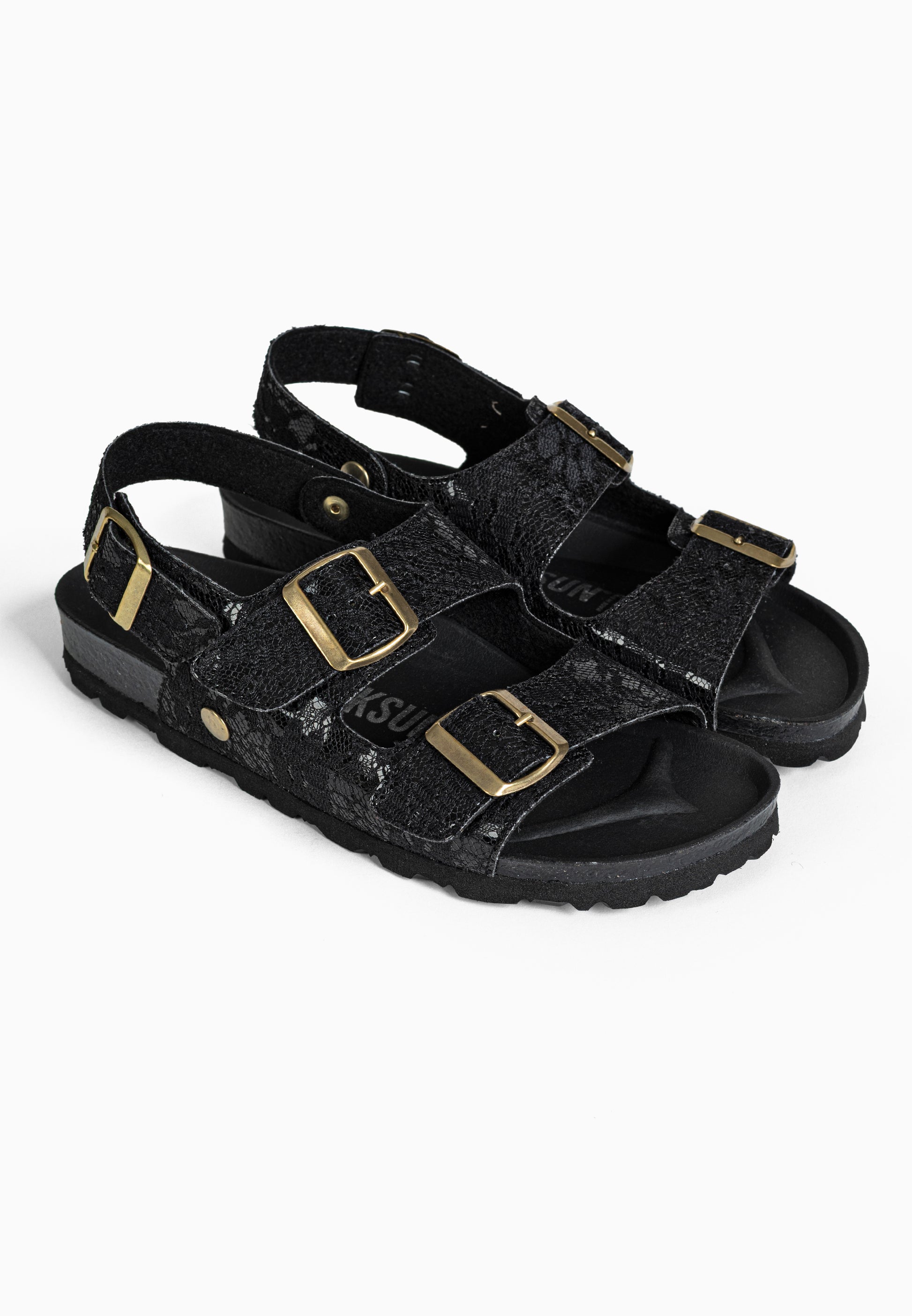 Sandales Multi-Brides Milan Noir