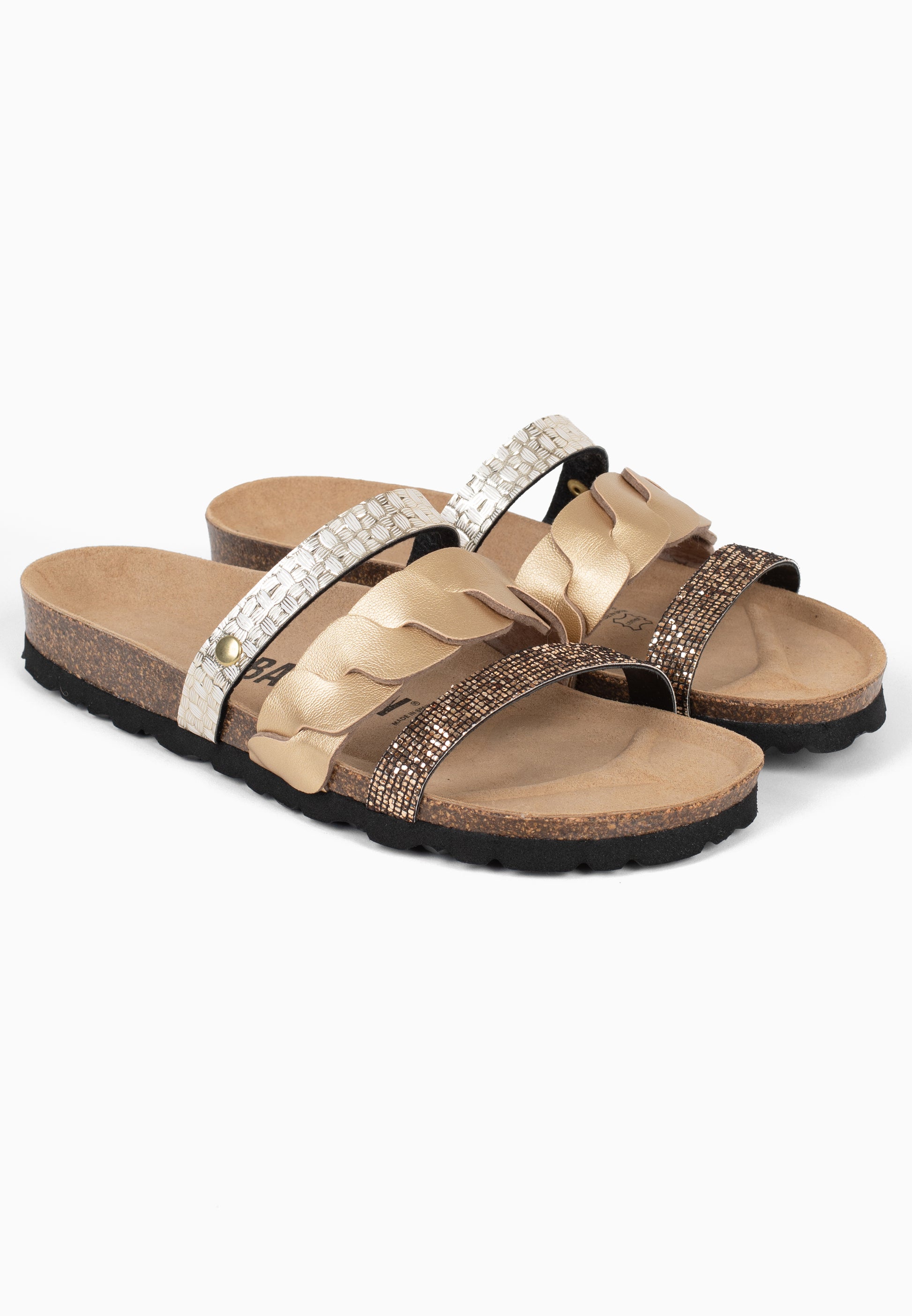 Sandales Luciole Multi-Brides Or