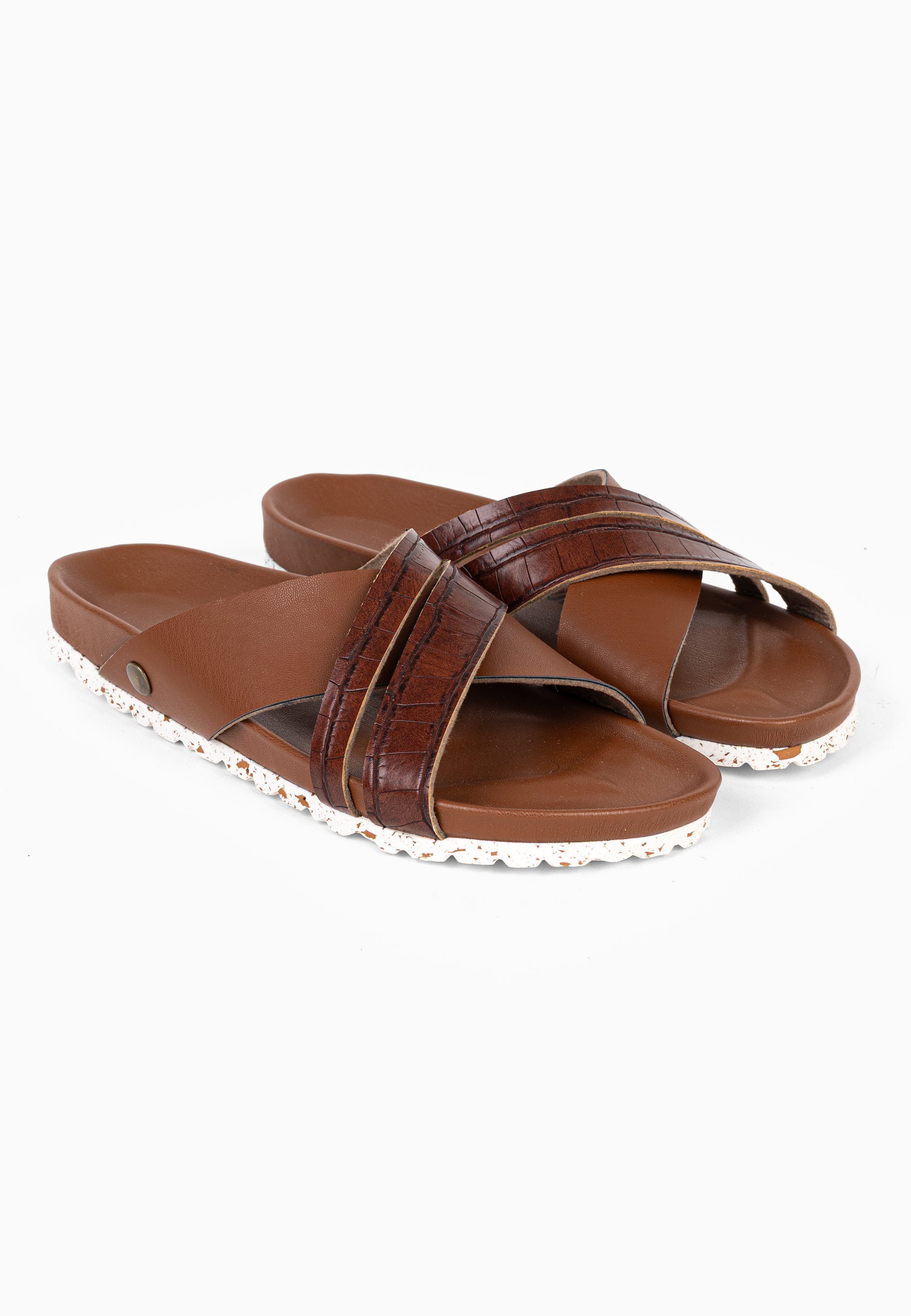 Sandales Multi-Brides Lucius Marron