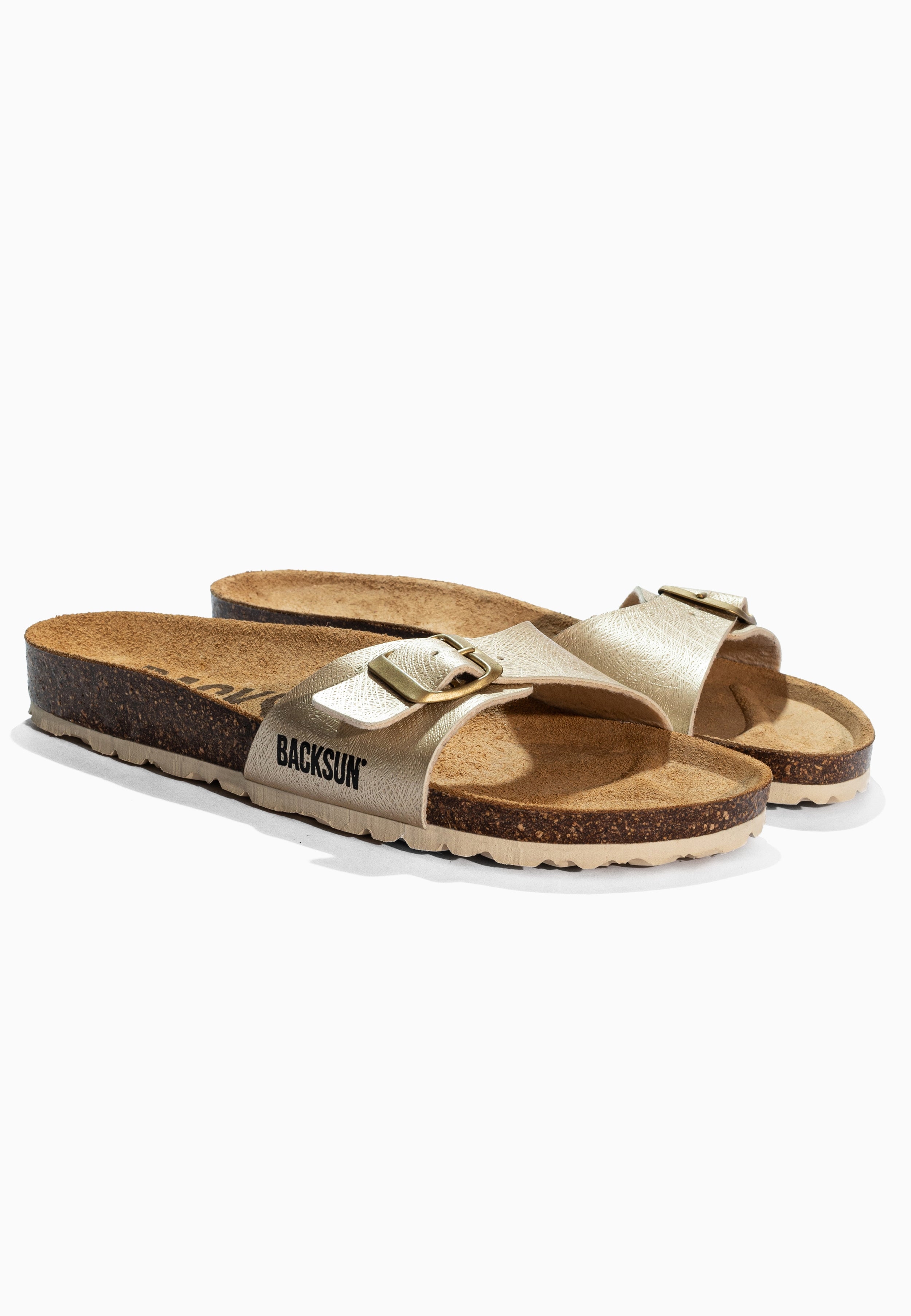 Paris Gold 1 Strap Sandalen