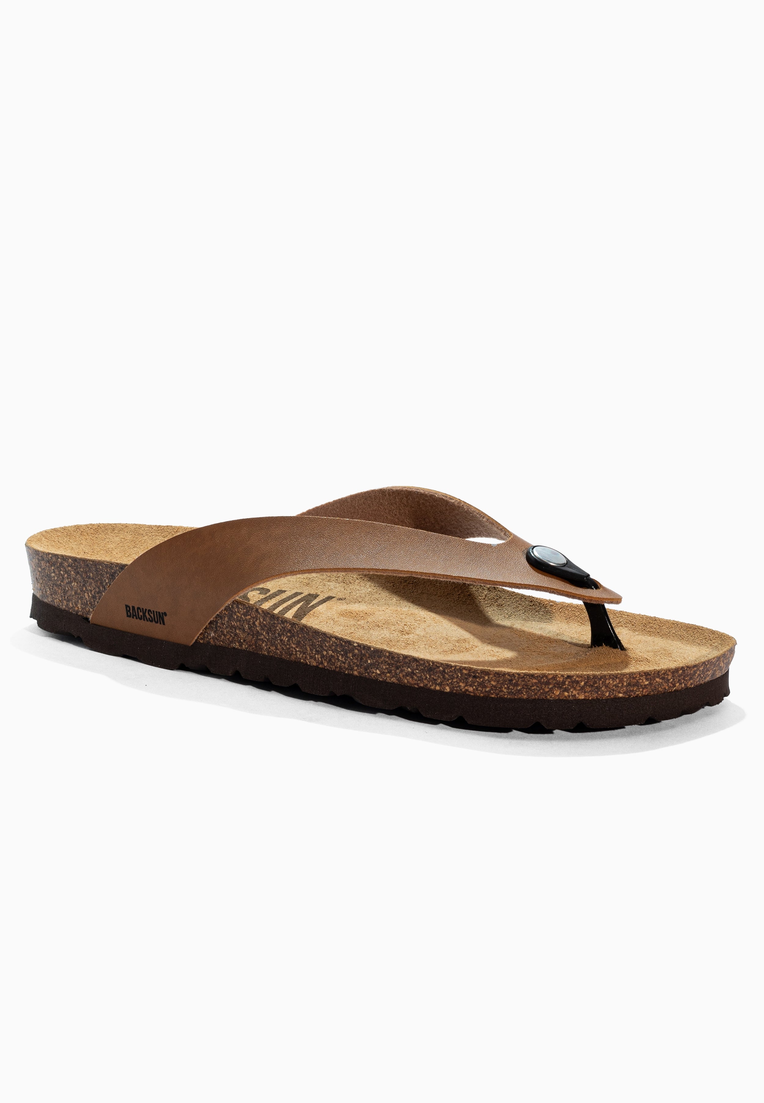 Sandales à Entre-doigts Leopoldos Beige