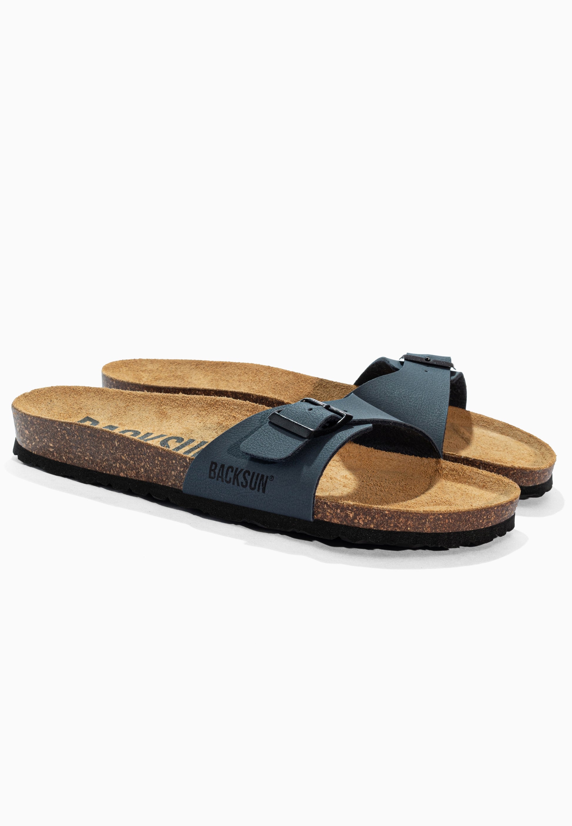 Sandales 1 Bride Paris Bleu marine