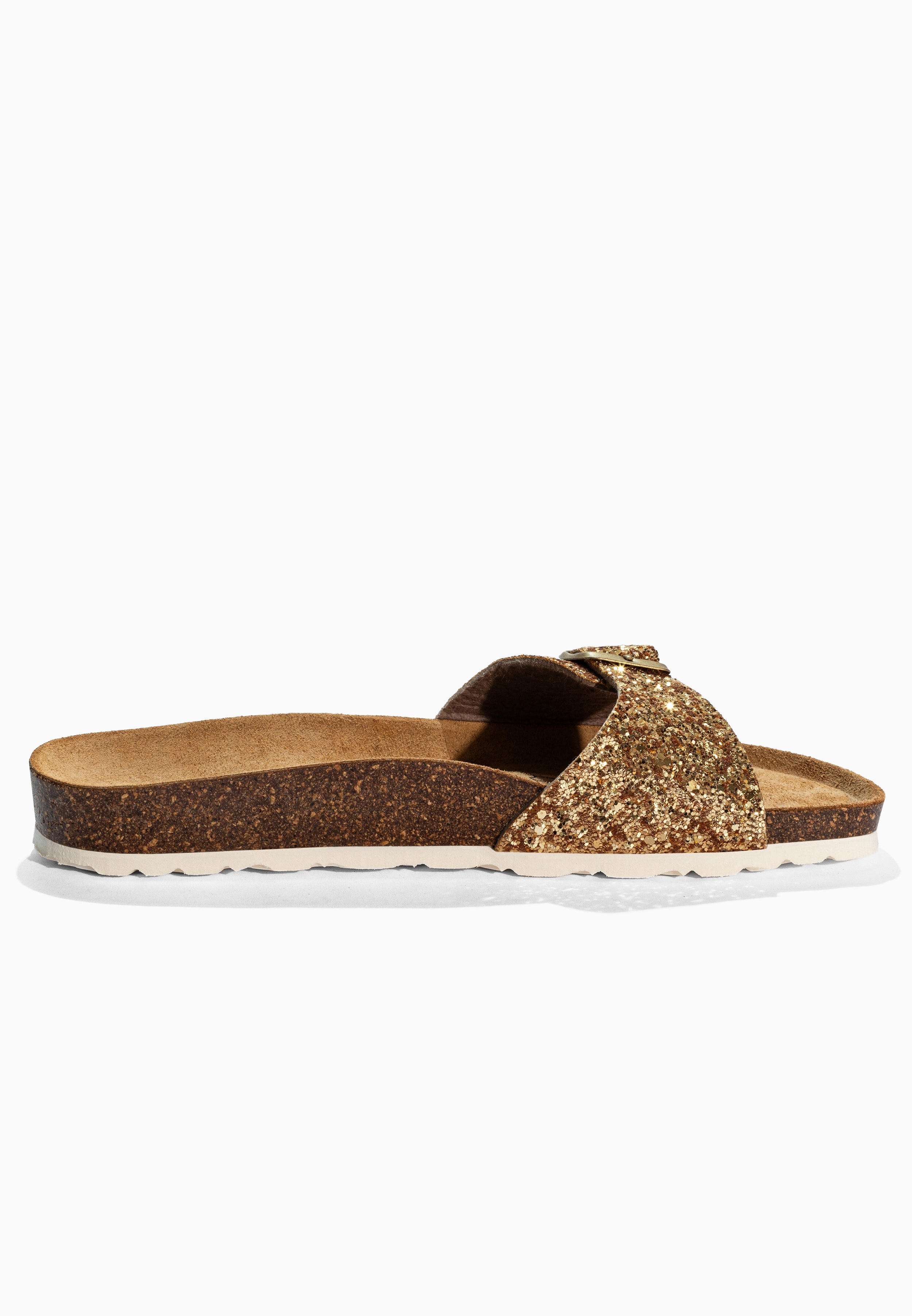 Sandales 1 Bride Paris Doré pailleté