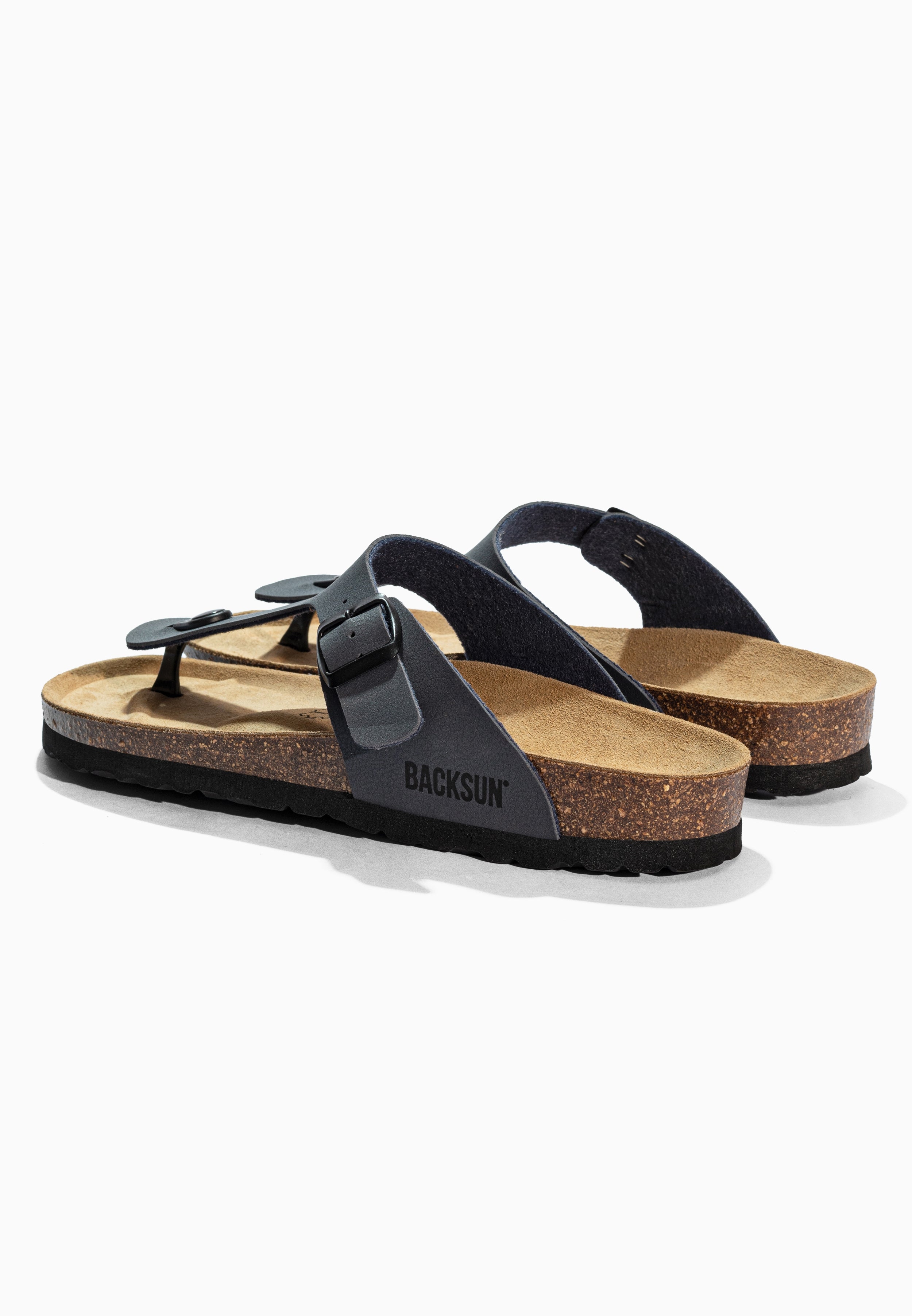 Sandales à Entre-doigts Singapore Bleu marine