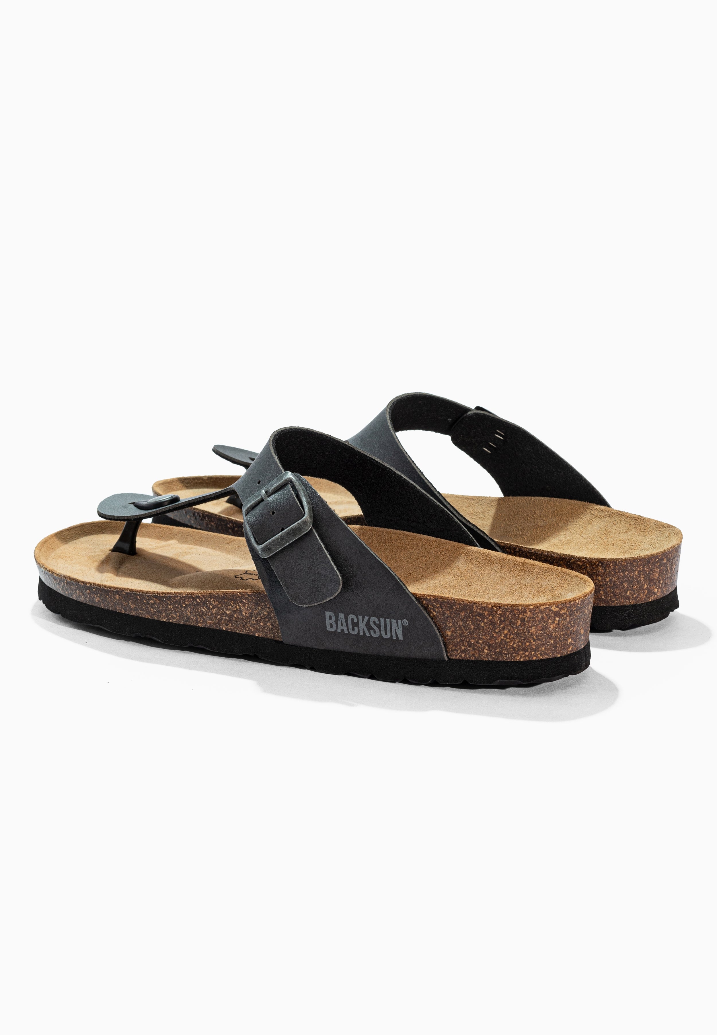 Sandales à Entre-doigts Singapore Anthracite