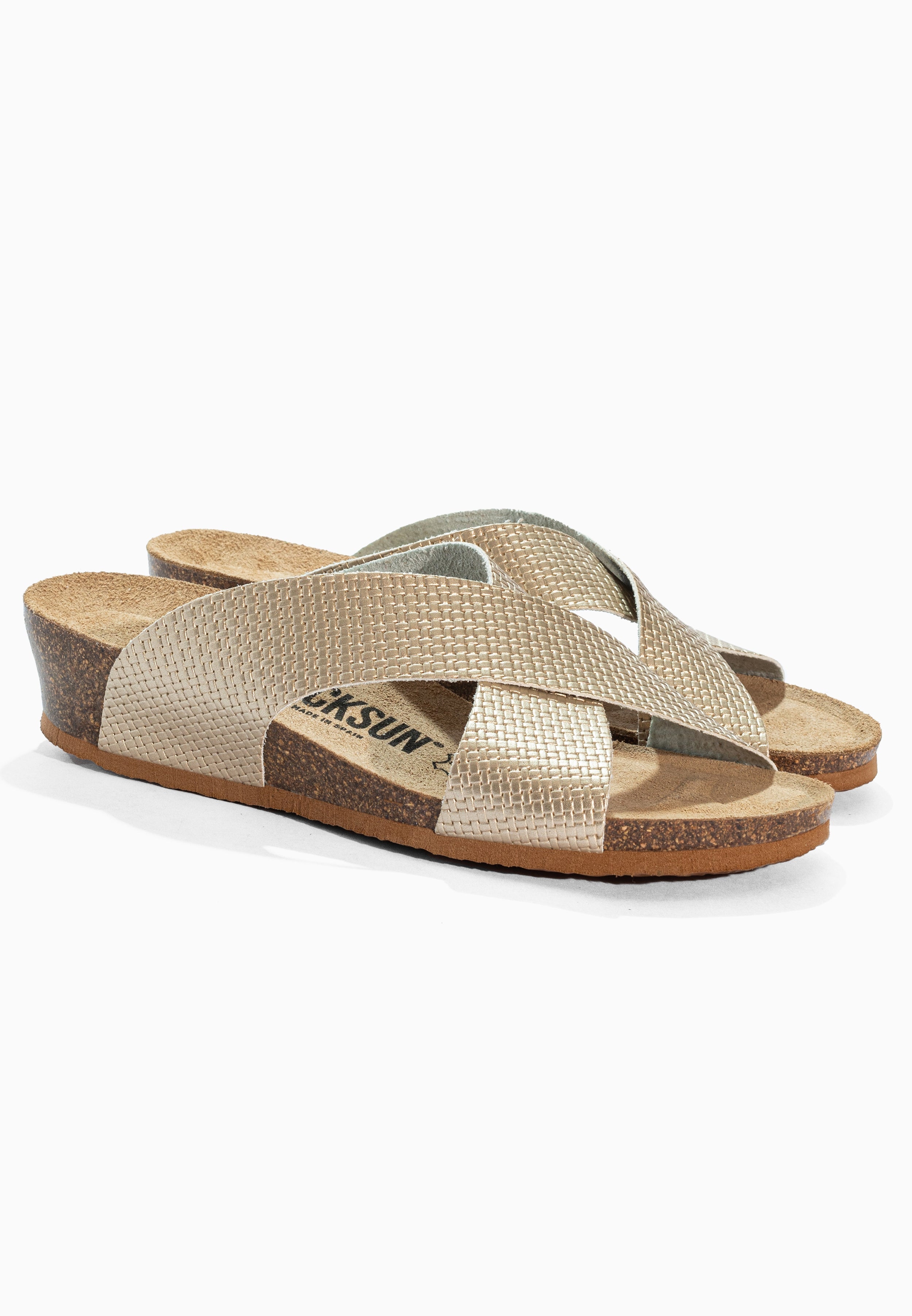 Sandales Compensées et Semi-compensées Itaga Doré