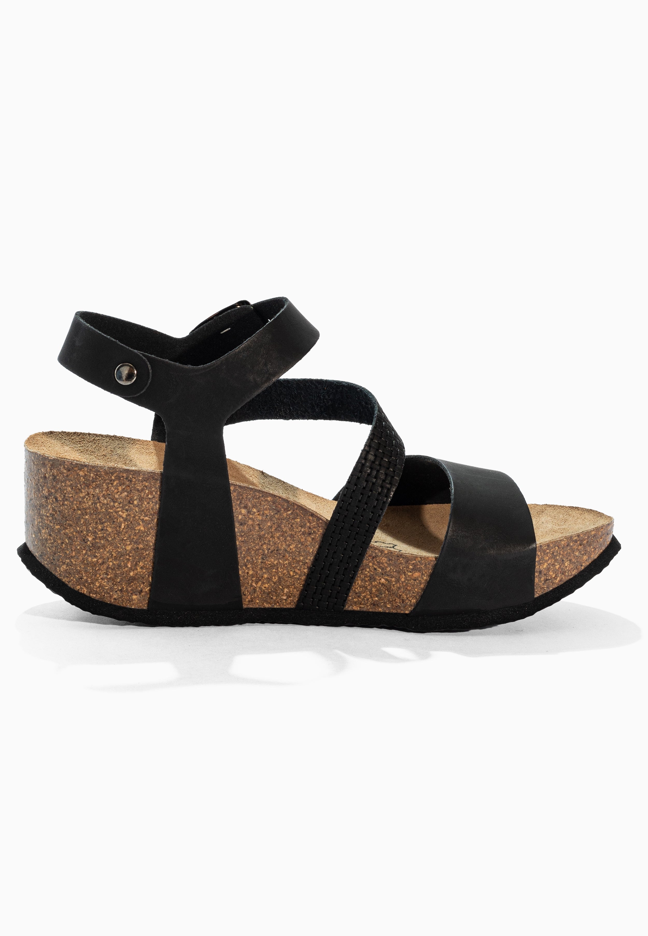 Sandales Compensées et Semi-compensées Mael Noir