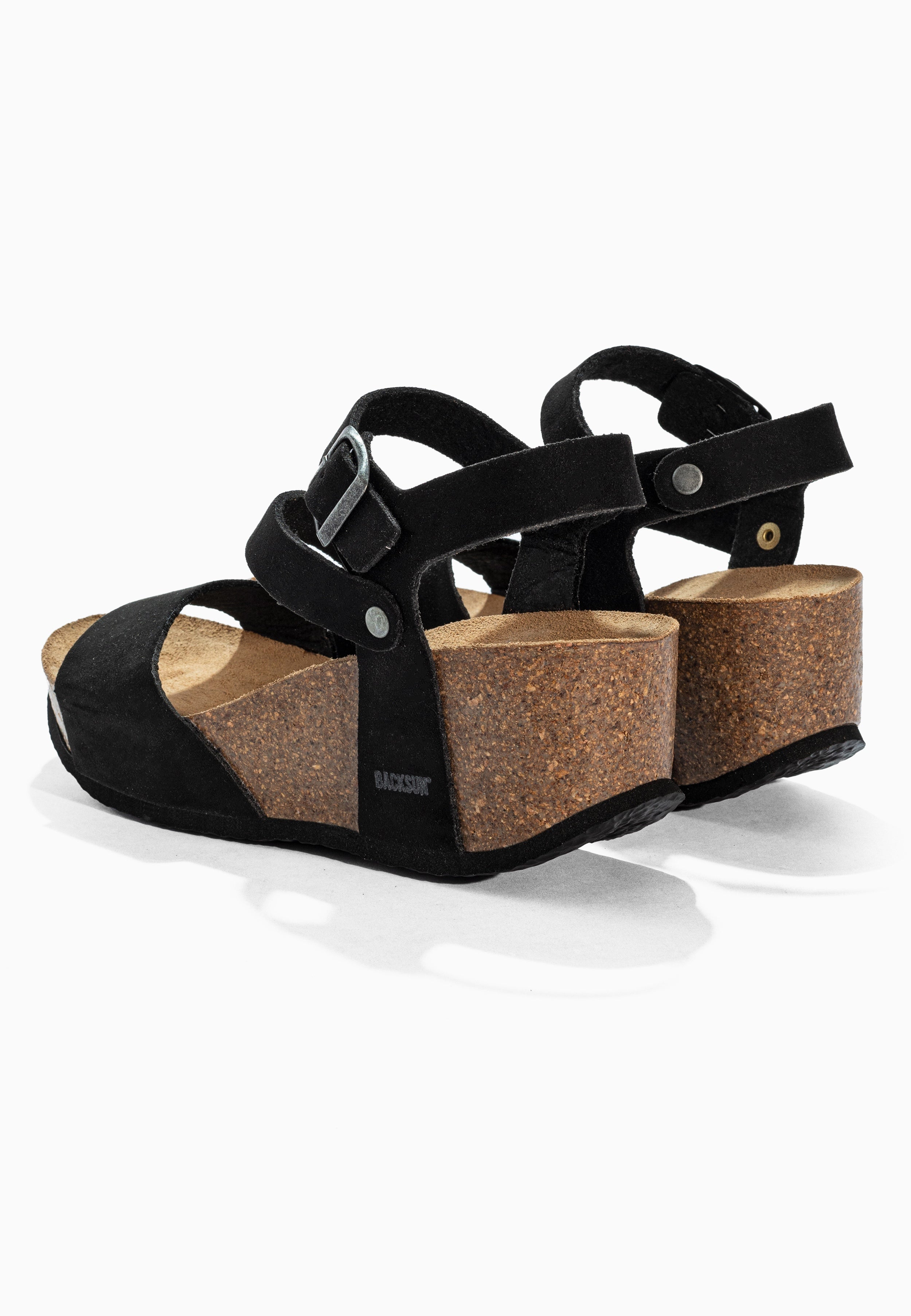 Sandales Compensées et Semi-compensées Mael Noir