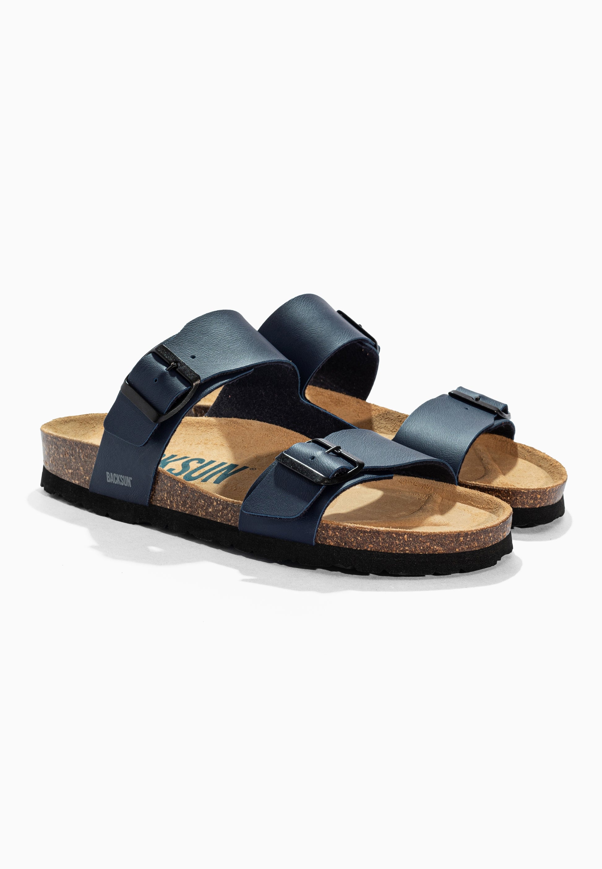 Sandales 2 Brides Messine Bleu marine