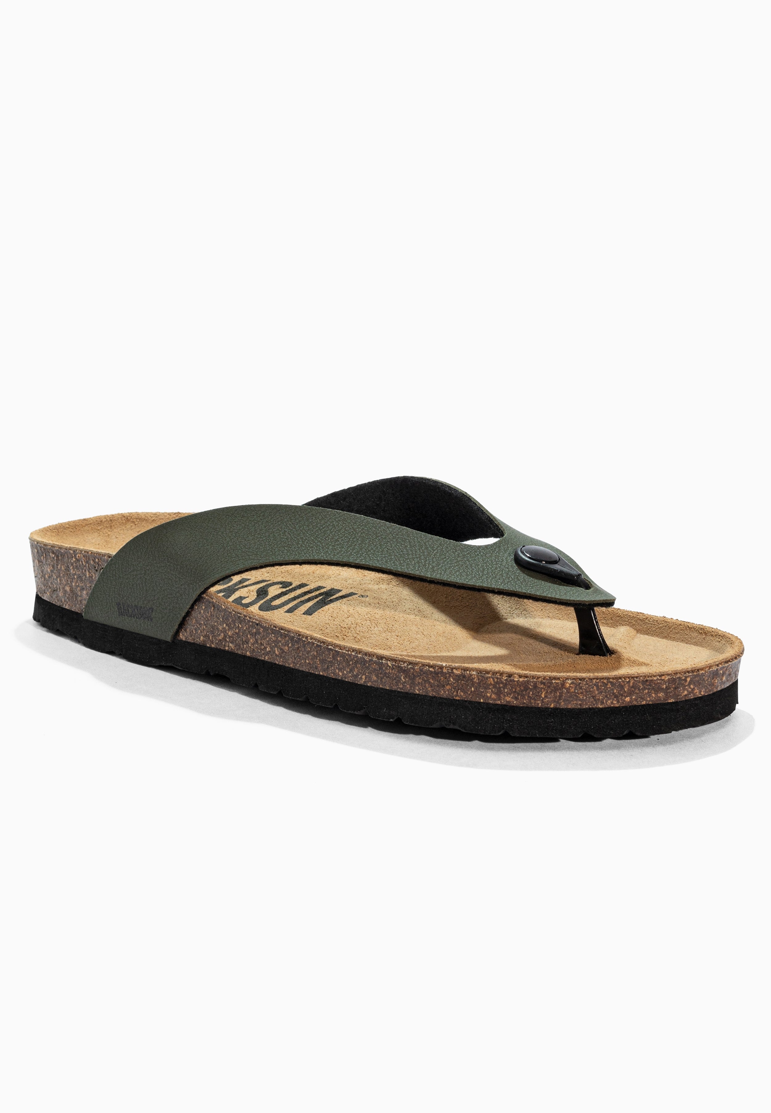 Sandales à Entre-doigts Leopoldos Kaki