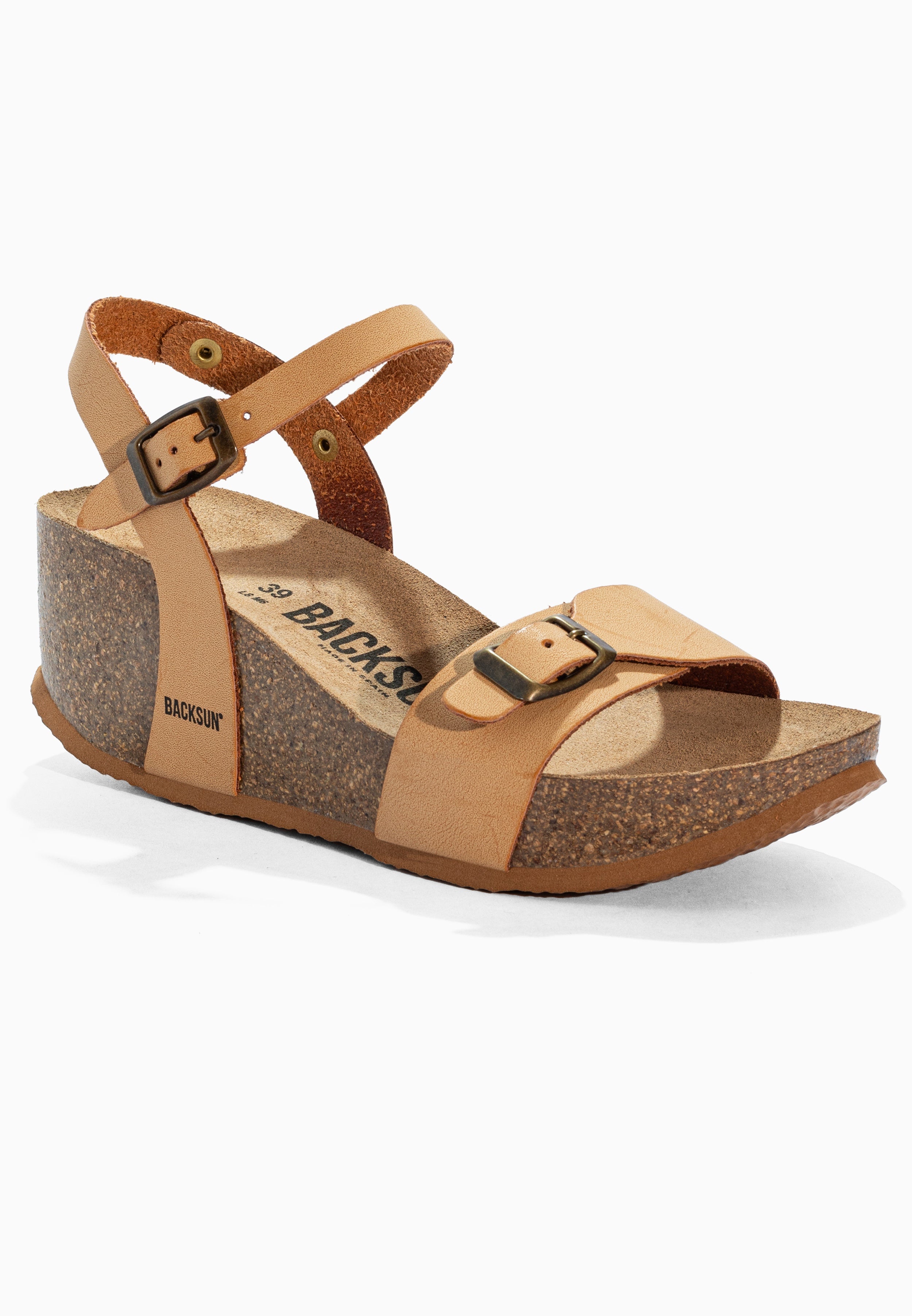 Sandales Compensées et Semi-compensées Eve Camel