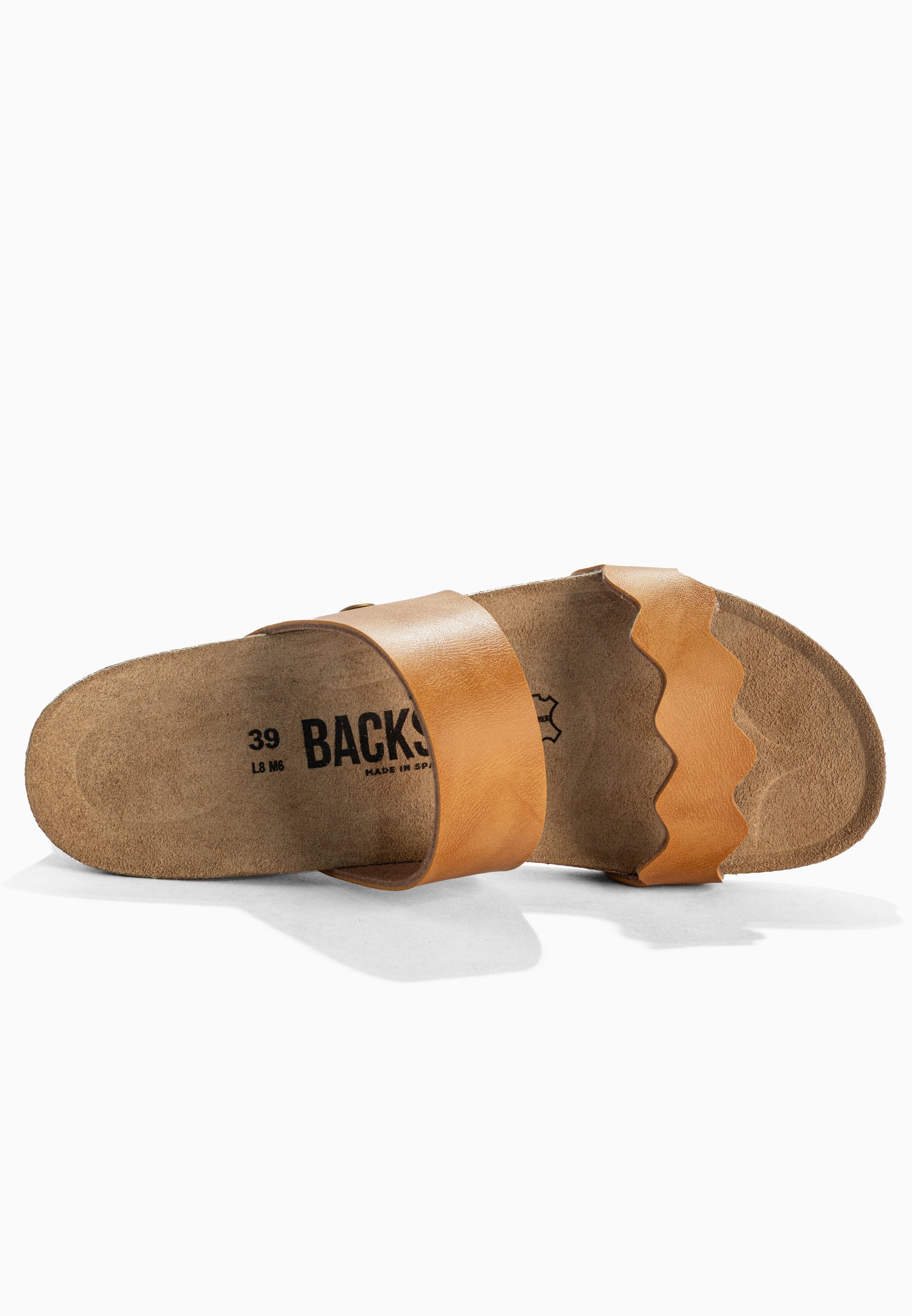 Sandales Compensées et Semi-compensées Vanille Camel