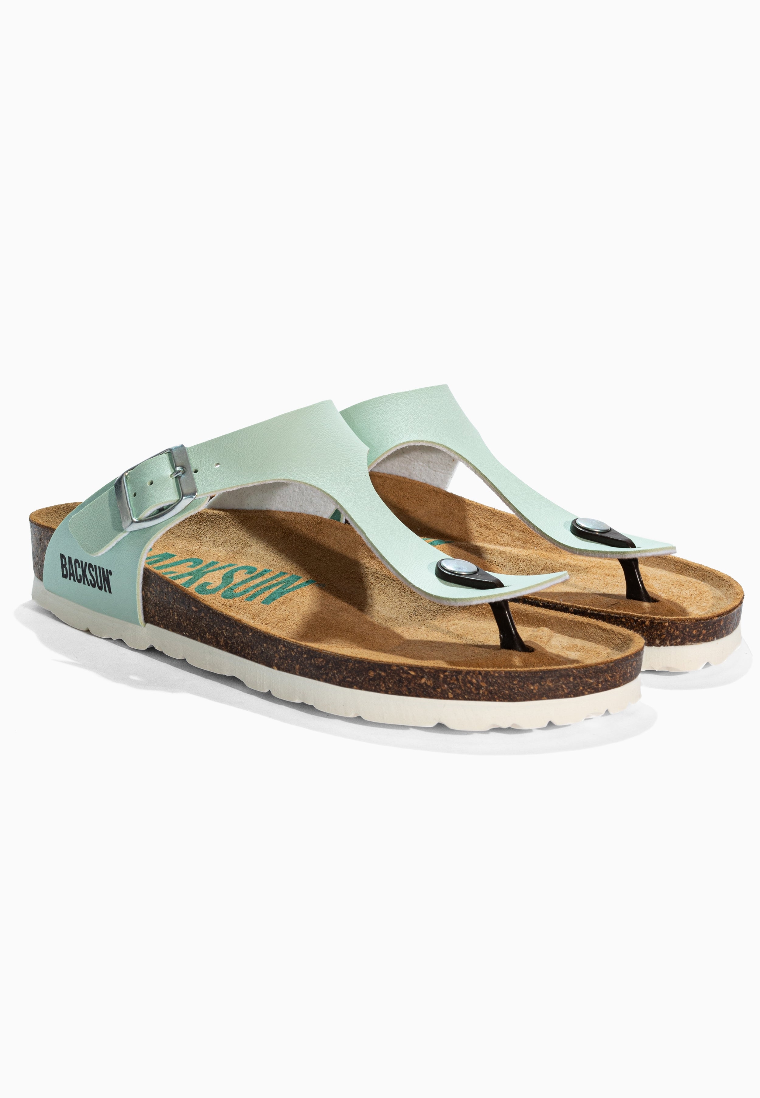 Chimbote – Himmelblaue Zehentrenner-Sandalen