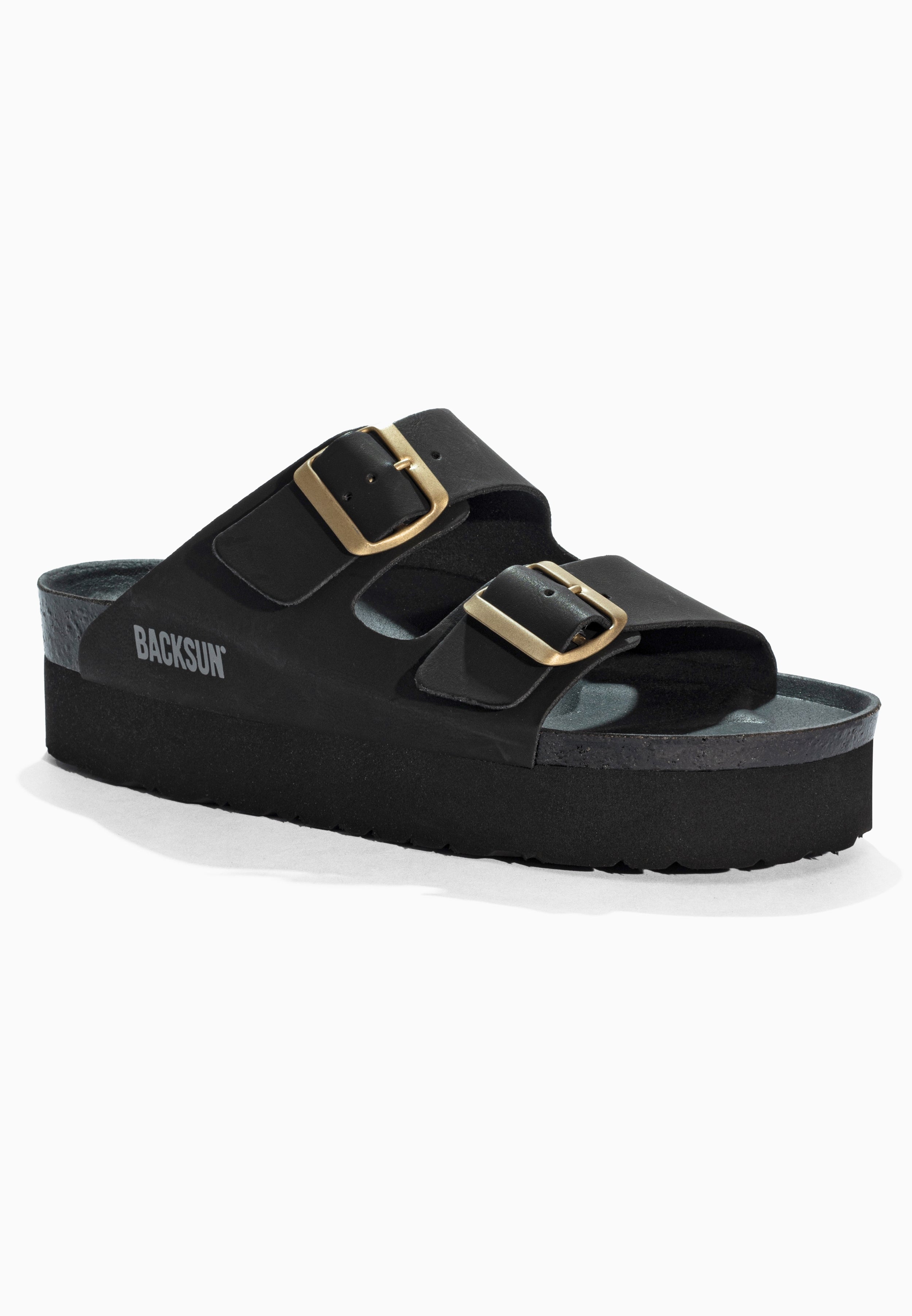 Sandales 2 Brides Maldives Noir