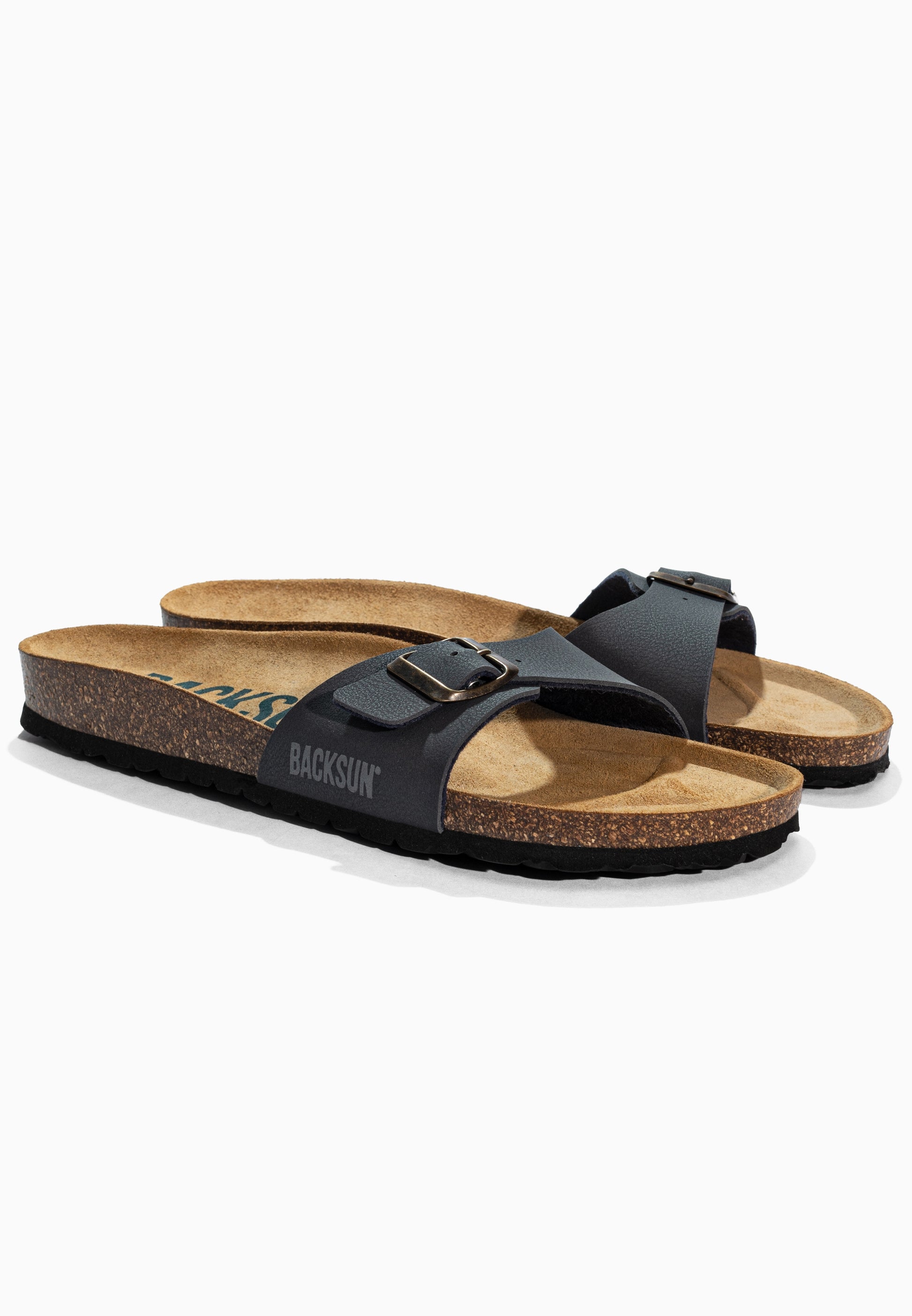 Paris Navy Blue 1 Strap Sandals