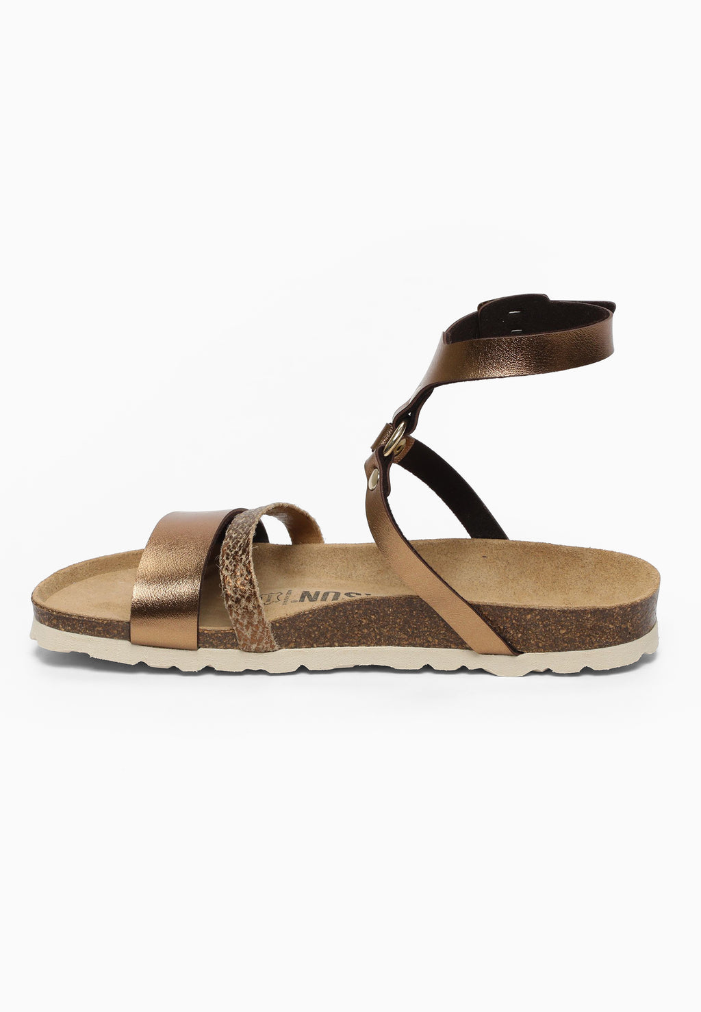 Sandales Multi-Brides Cotina Bronze