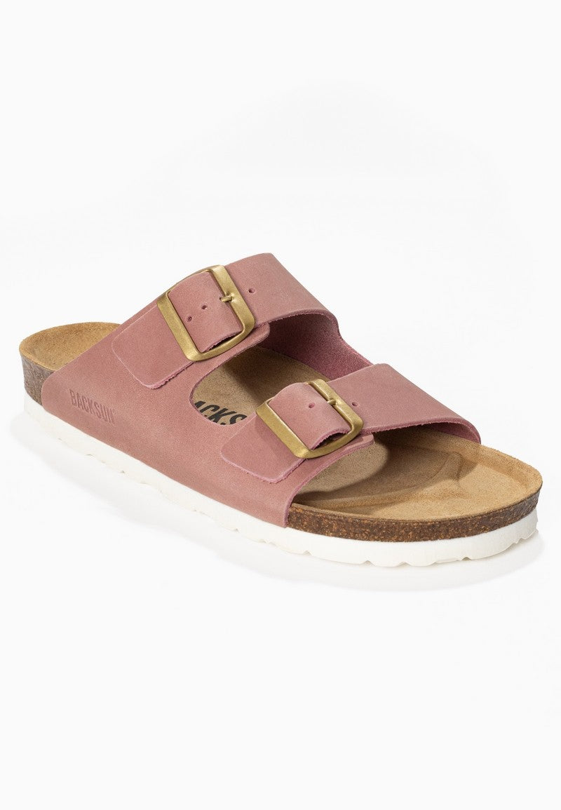 Sandales-Bali-Rose-clair-100-%-Cuir-Femme-Backsun