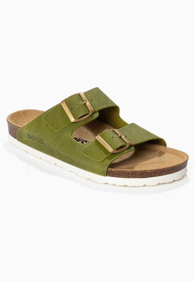Sandales-Bali-Vert-100-%-Cuir-Femme-Backsun