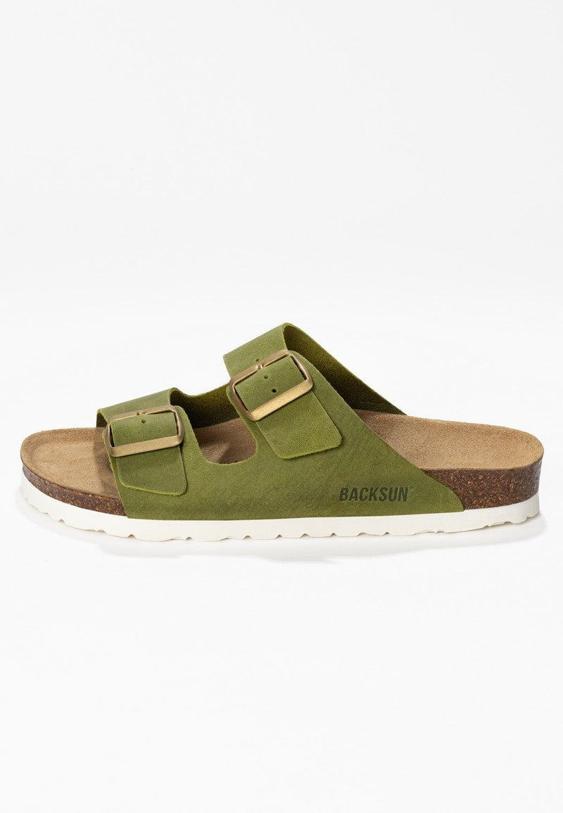 Sandales-Bali-Vert-100-%-Cuir-Femme-Backsun