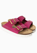 Sandales-Bali-Fuschia-100-%-Cuir-Femme-Backsun