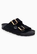 Sandales-Bali-Noir-En-Cuir-Suédé-Femme-Backsun