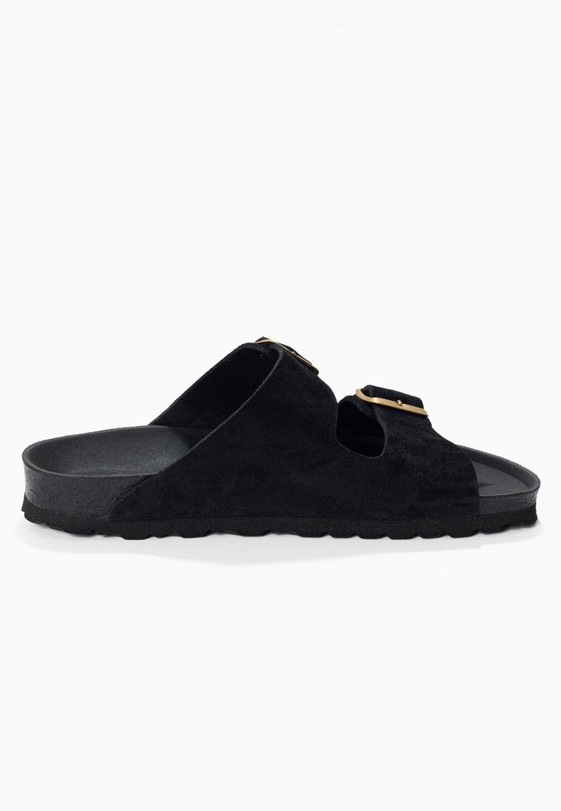 Sandales-Bali-Noir-En-Cuir-Suédé-Femme-Backsun
