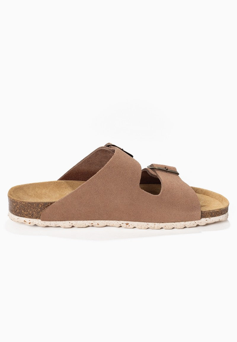Sandales-Bali-Marron-clair-En-Cuir-Suédé-Femme-Backsun