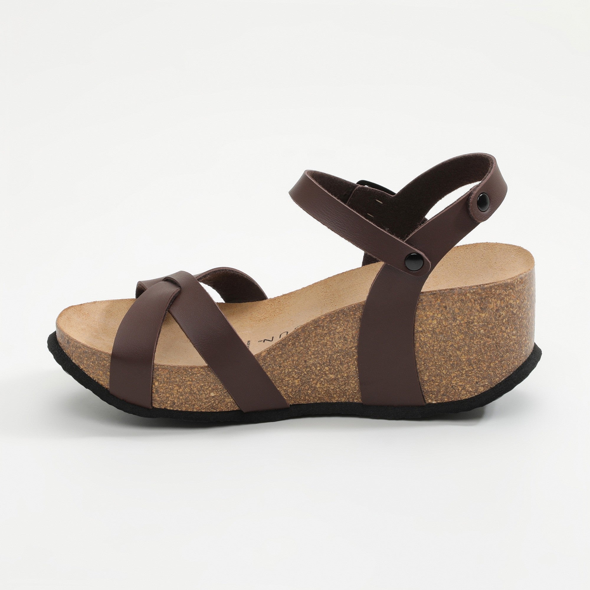 Sandales-Hanoi-Compensées-et-semi-compensées-Marron-Femme-Backsun