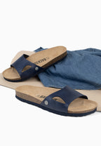 Sandales Firmin 1 Bride Bleu marine