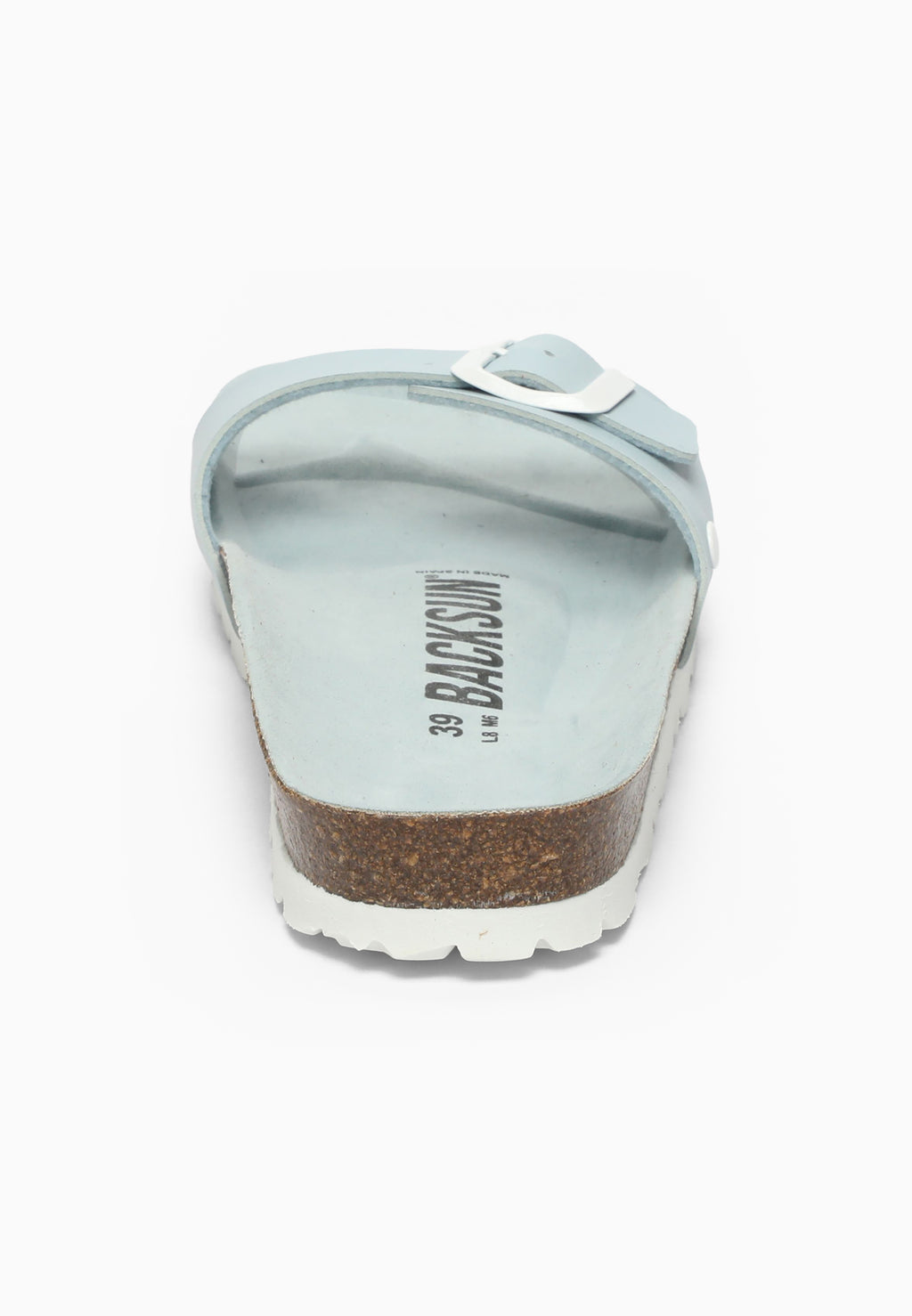 Sandales 1 Bride Paris Bleu ciel