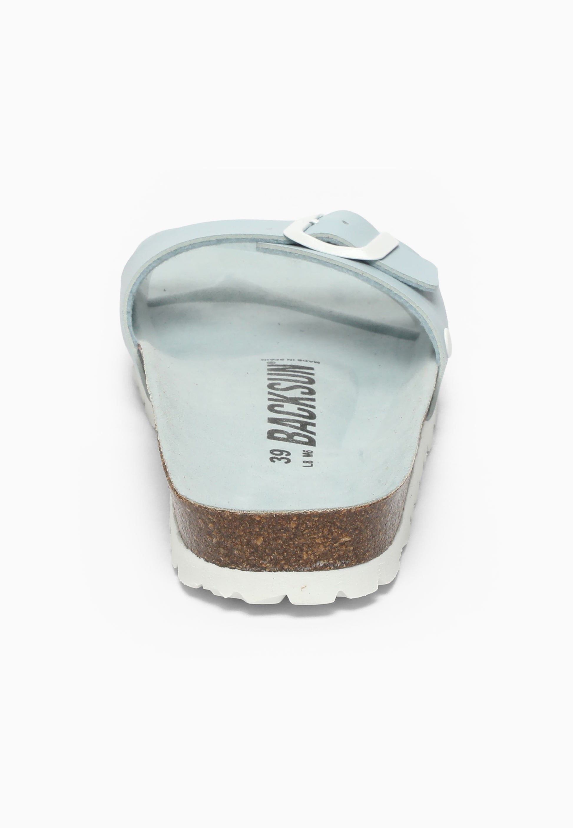 Sandales 1 Bride Paris Bleu ciel