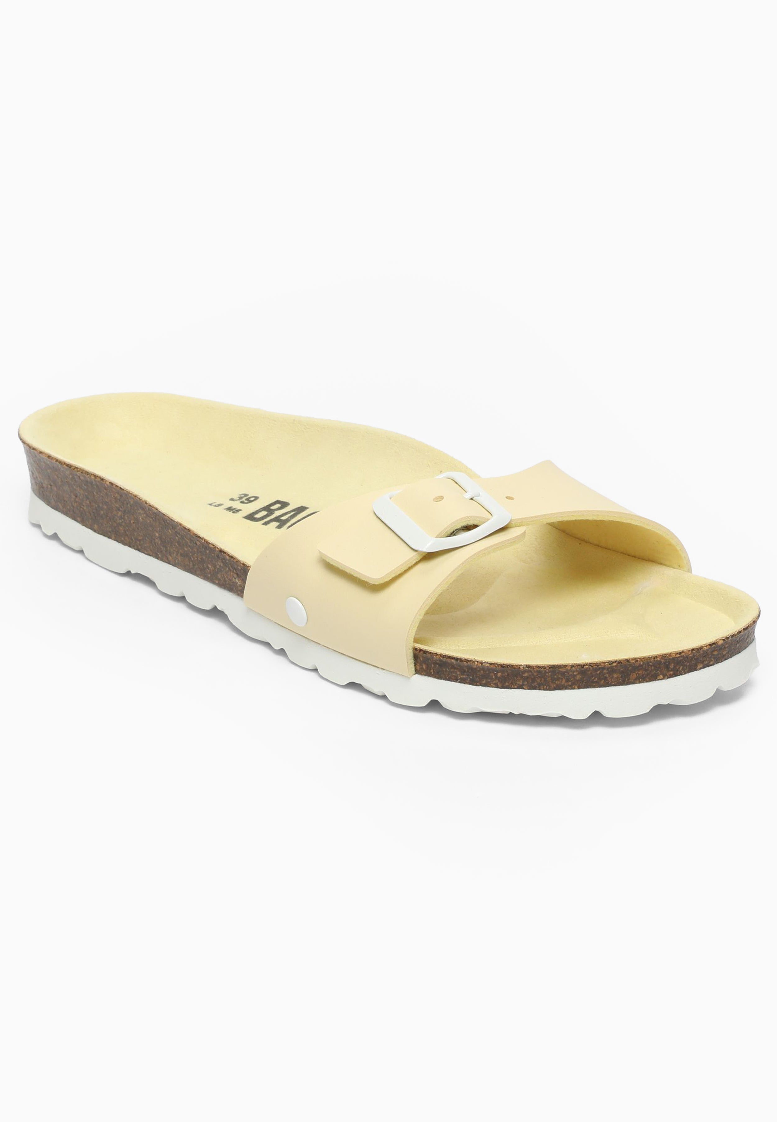 Sandales 1 Bride Paris Jaune clair