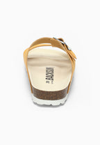 Gelbe Bali 2-Riemen-Sandalen