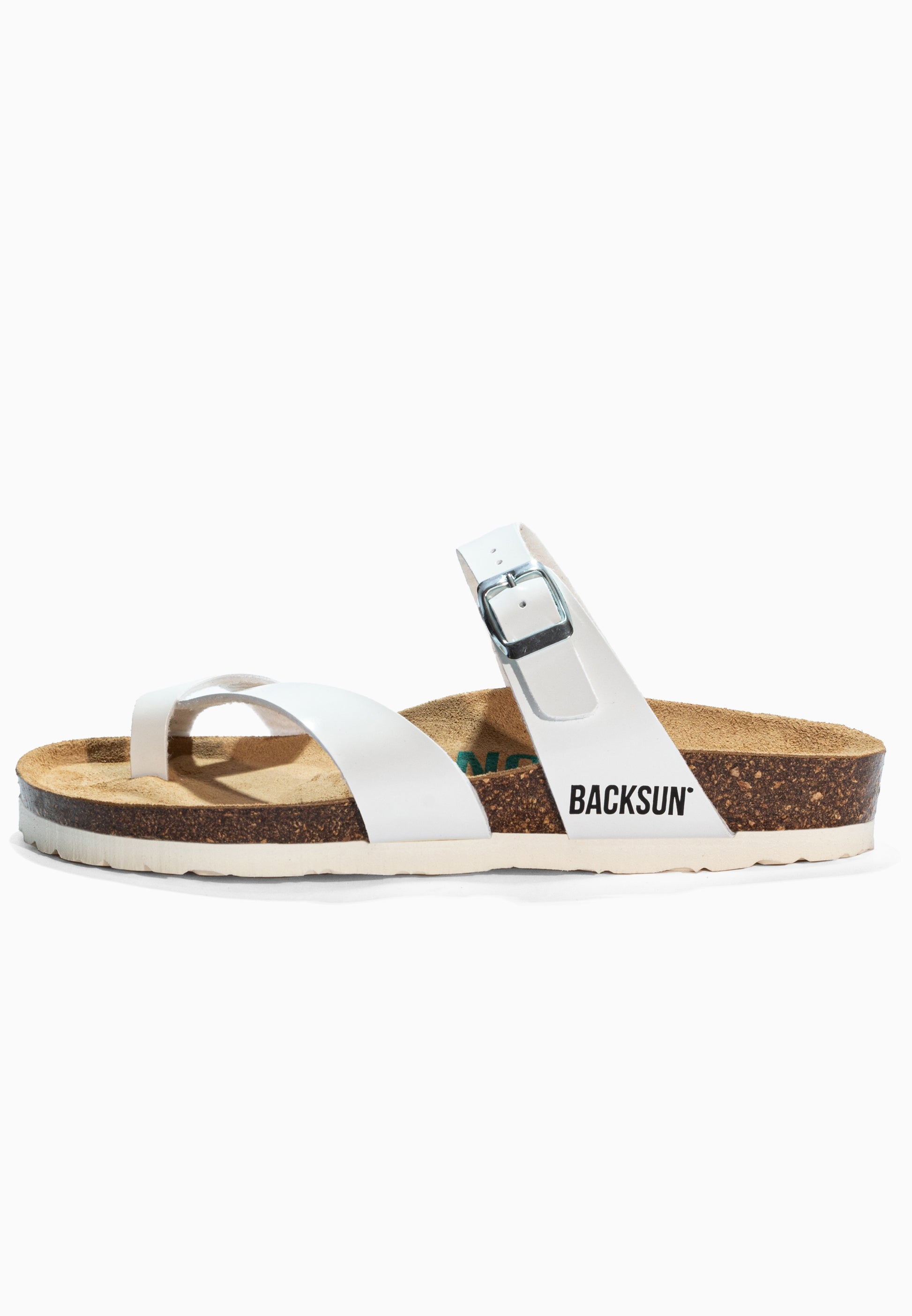 Sandales à Entre-doigts Barcelone Blanc