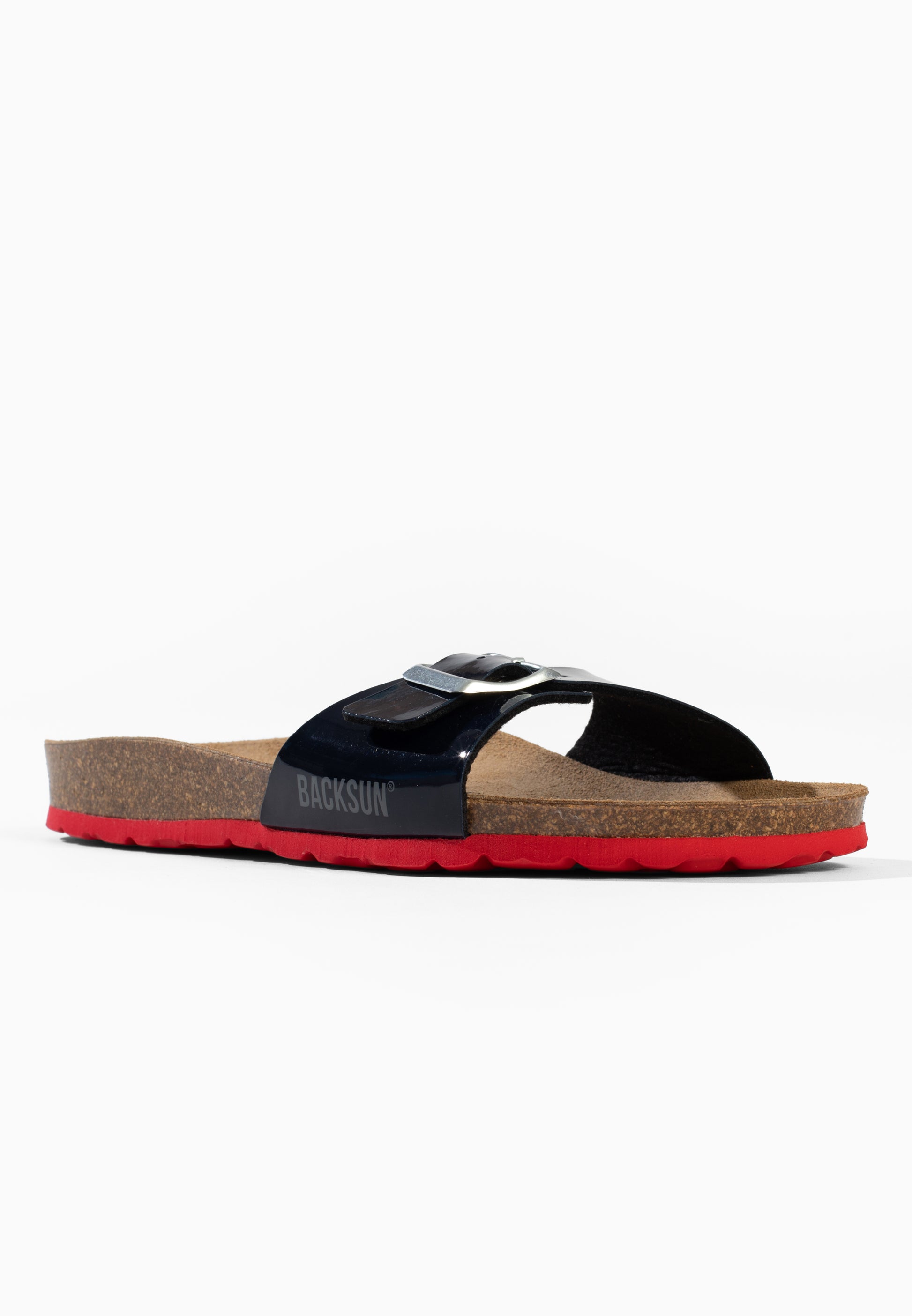Sandales 1 Bride Paris Bleu marine