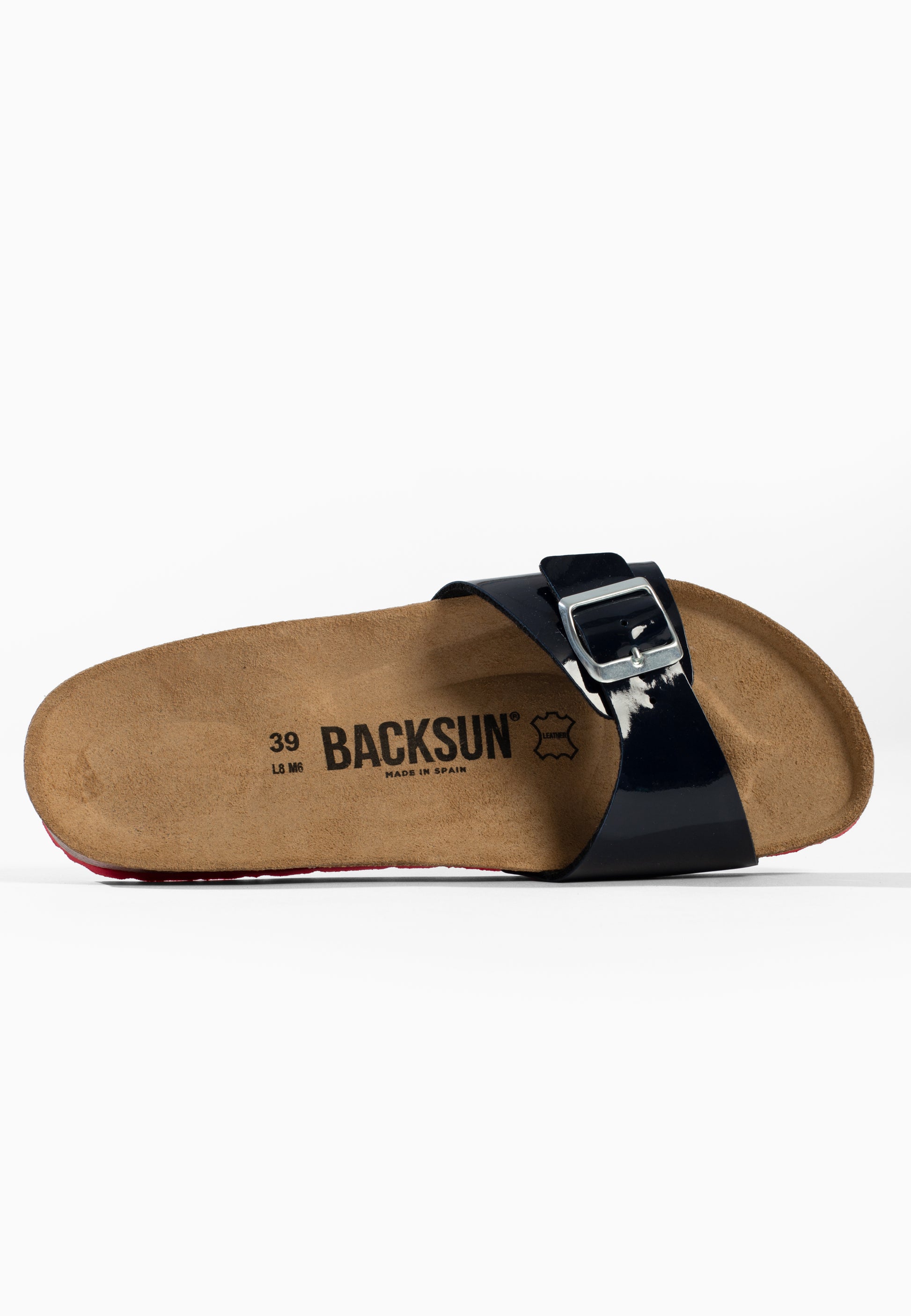 Sandales 1 Bride Paris Bleu marine