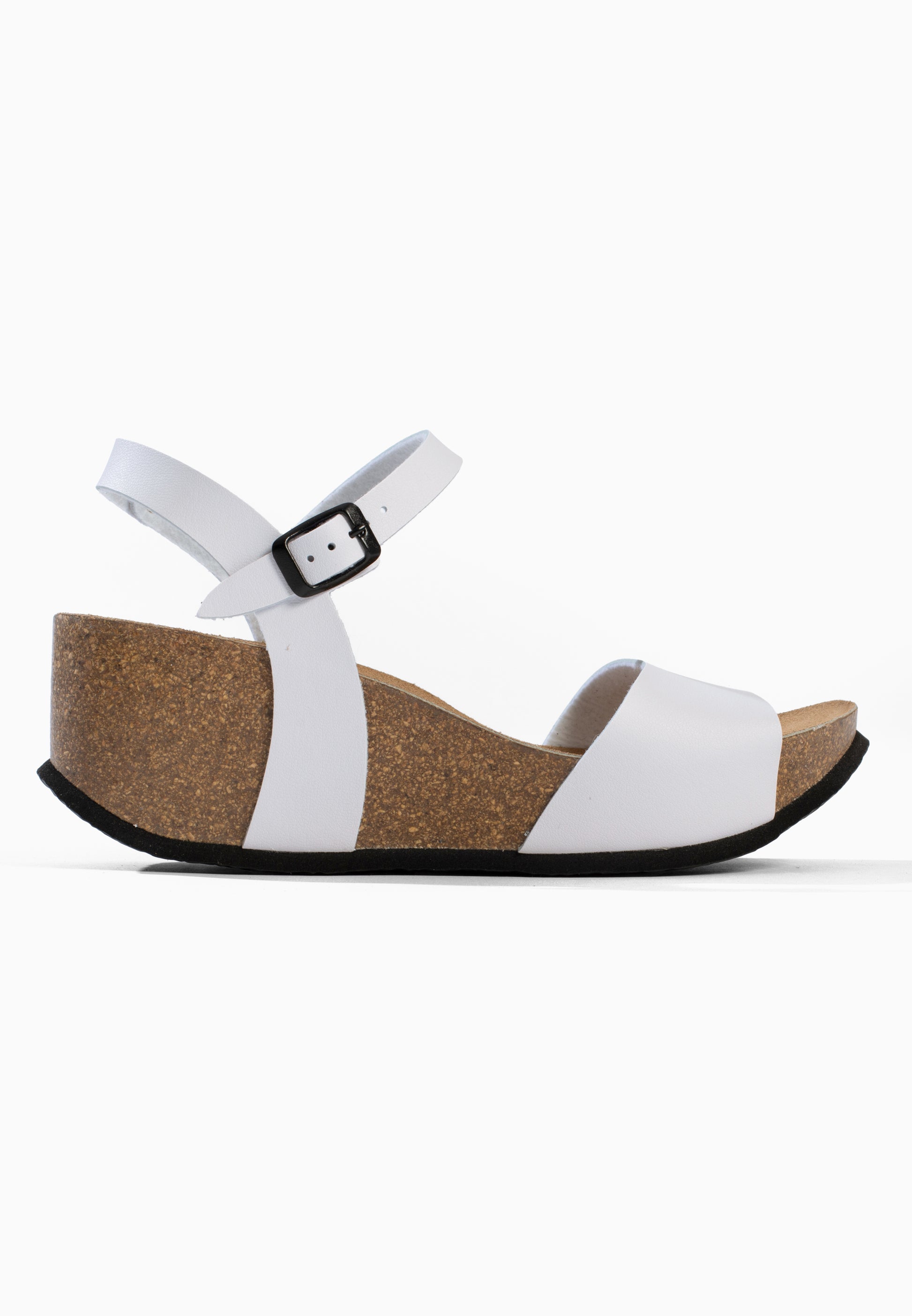 Sandales Compensées et Semi-compensées Hong Kong Blanc