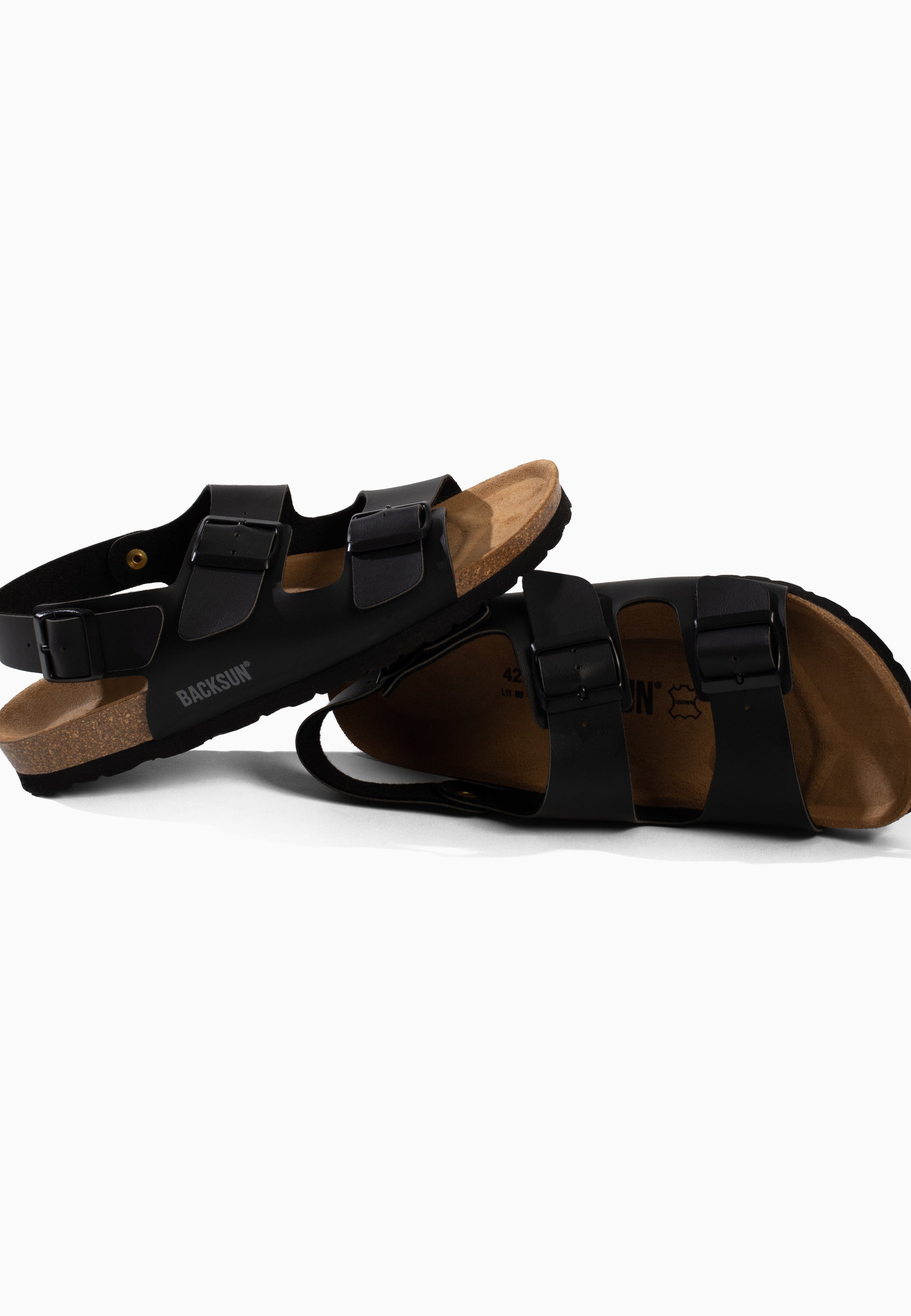 Sandales Milan Multi-Brides Noir
