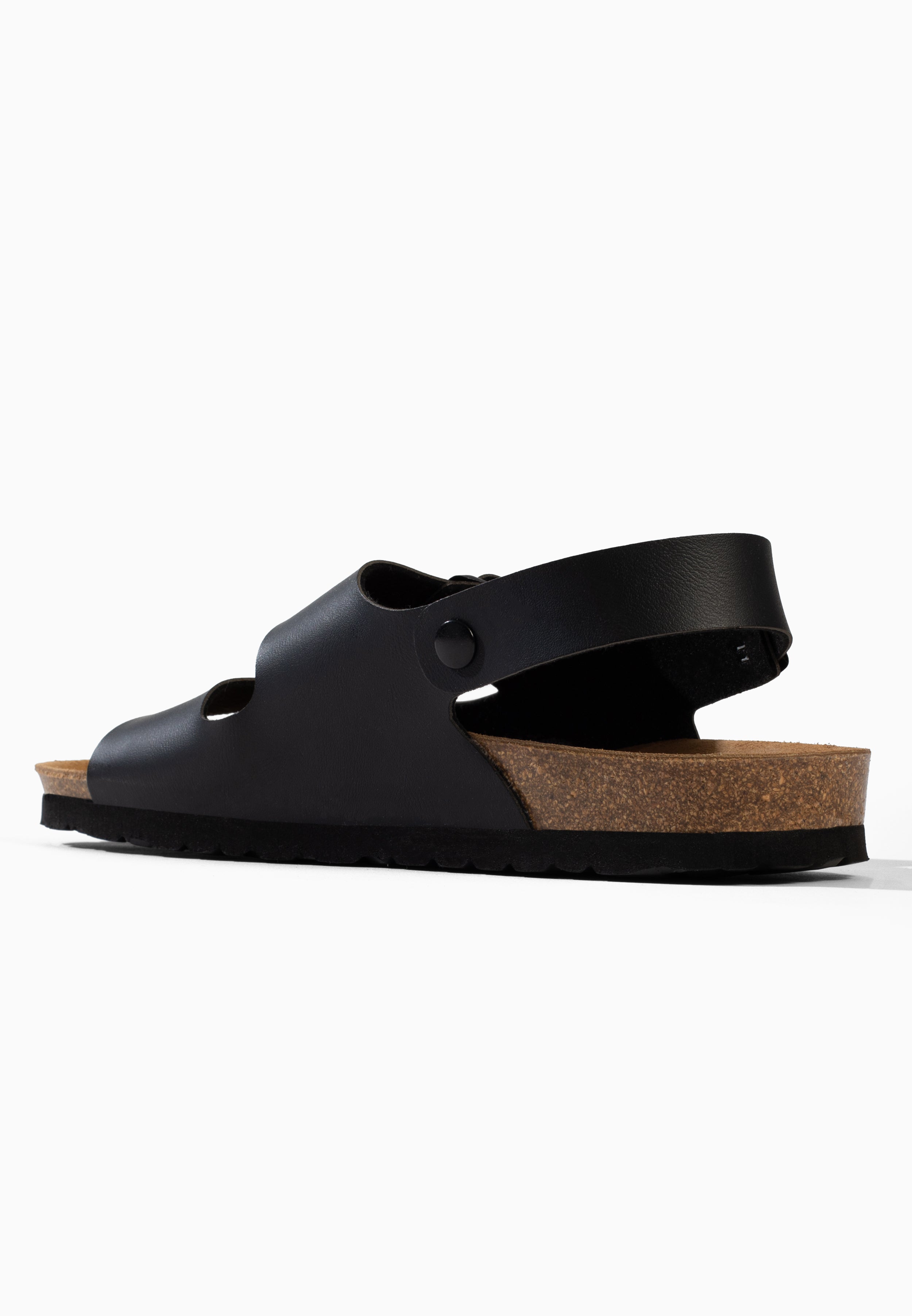 Sandales Milan Multi-Brides Noir