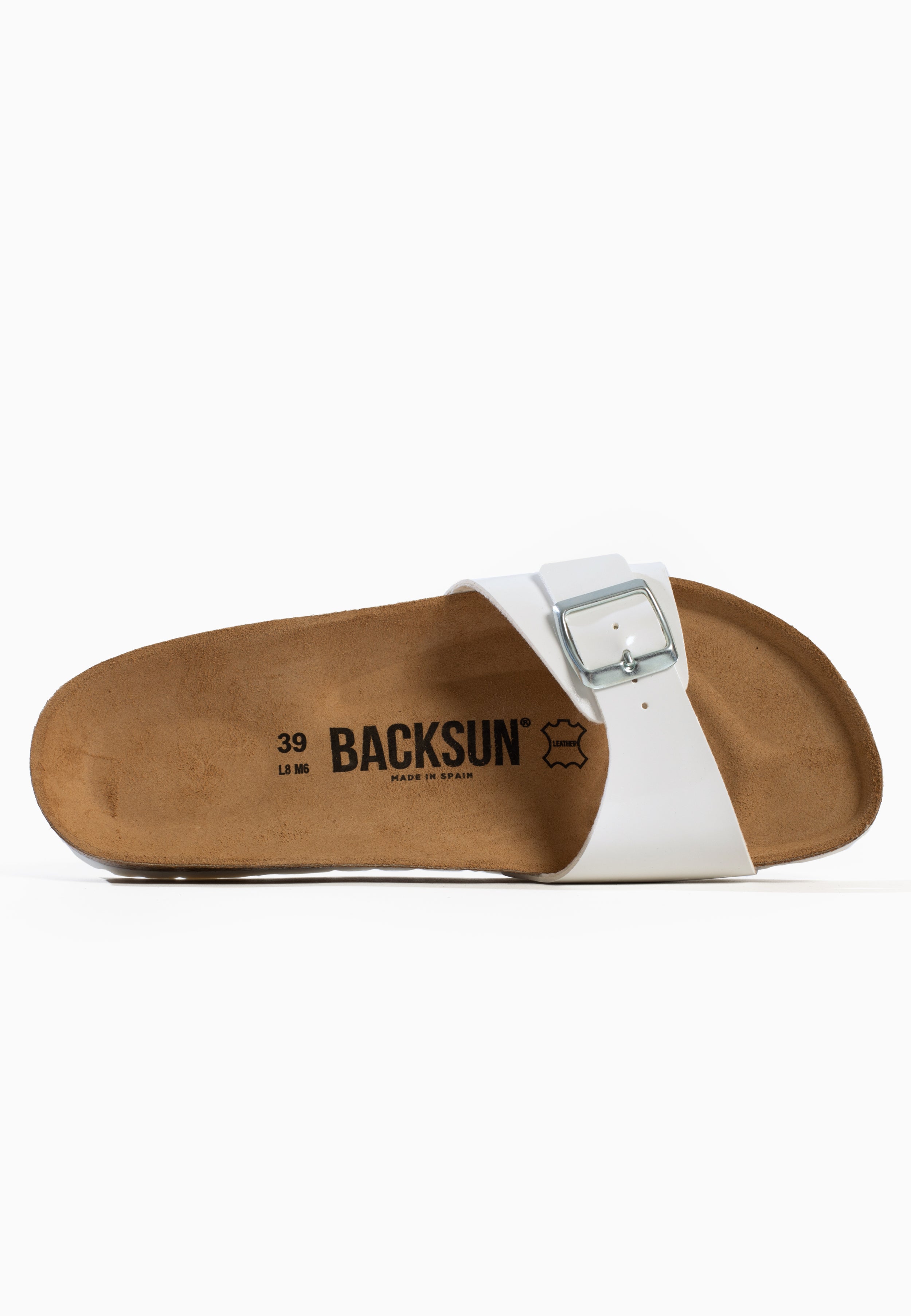 Sandales Paris 1 Bride Blanc