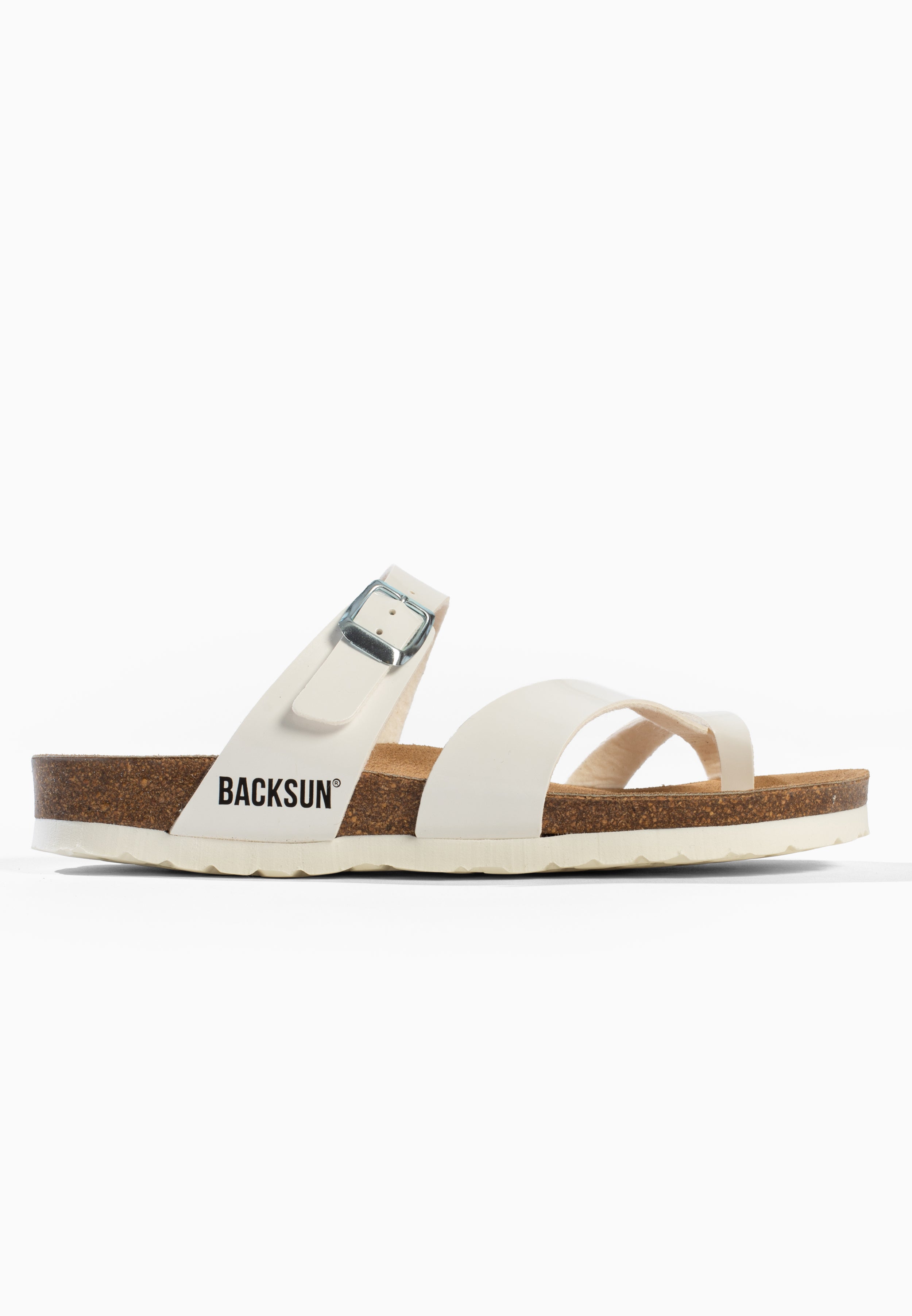 Sandales Barcelone à entre-doigts Blanc