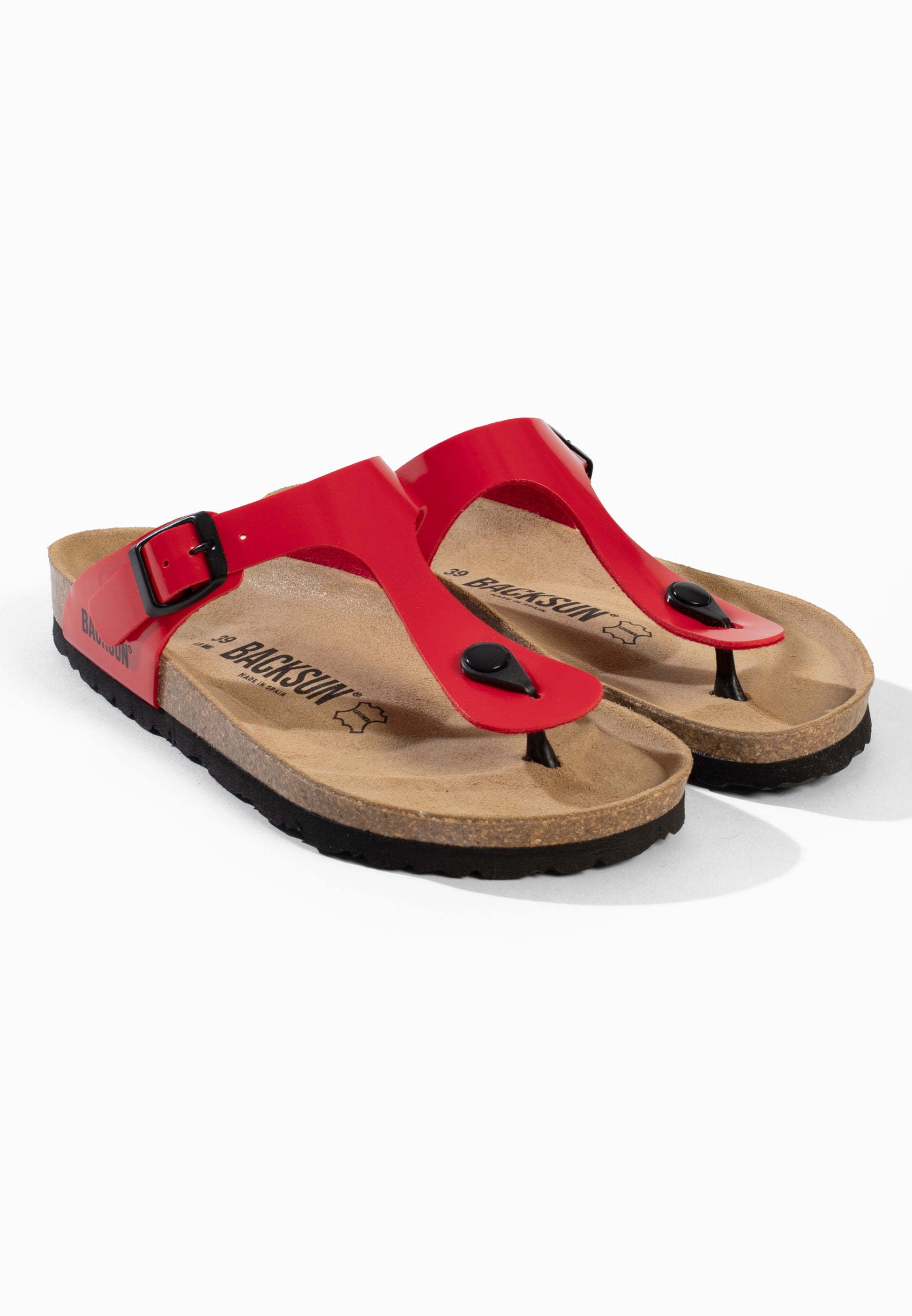 Sandales à Entre-doigts Singapore Rouge