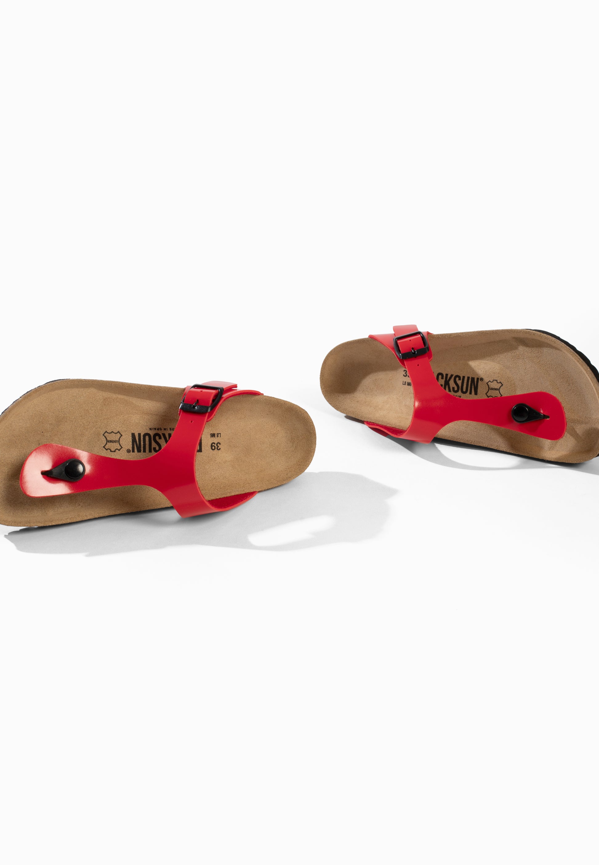 Sandales à Entre-doigts Singapore Rouge