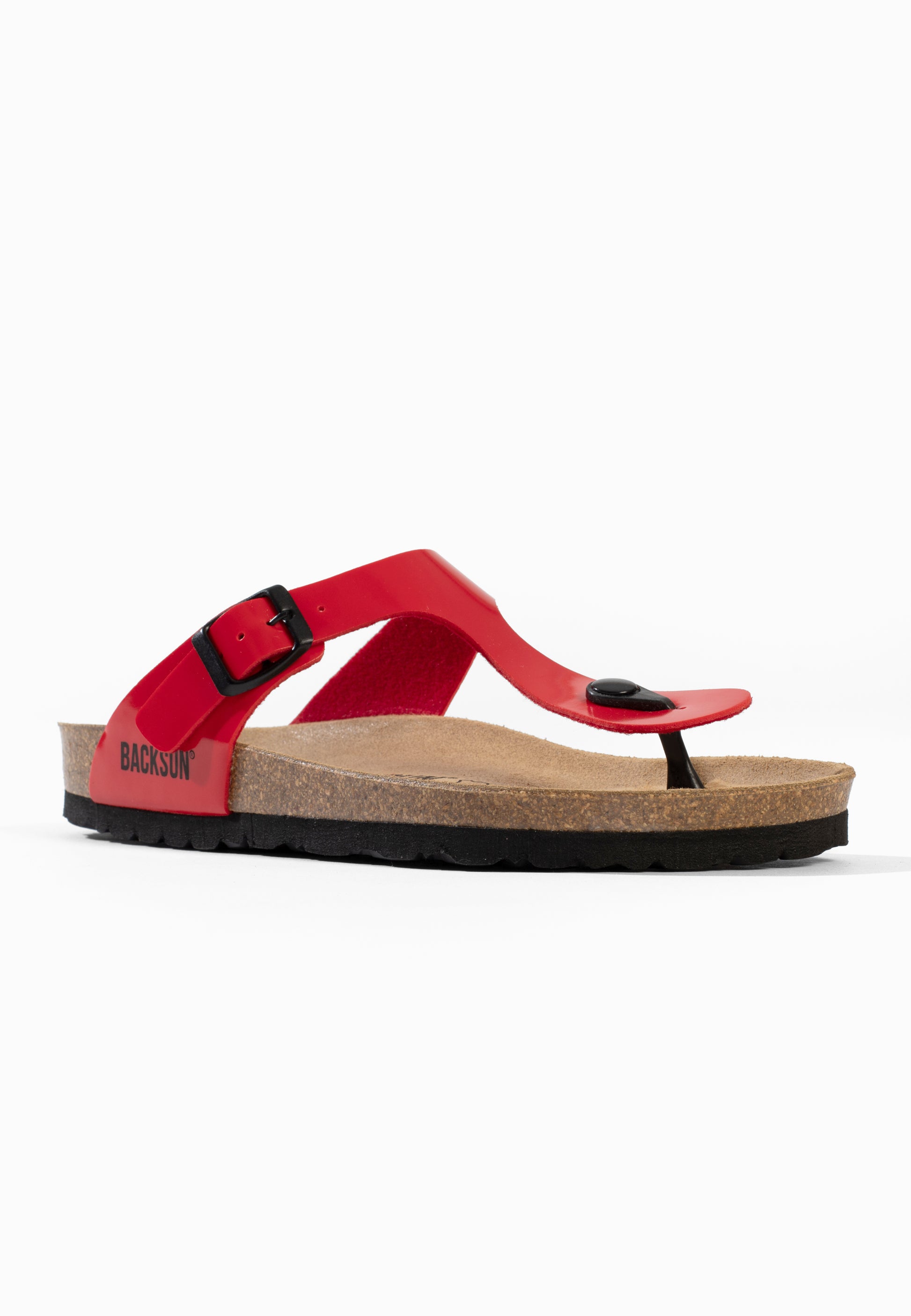 Sandales à Entre-doigts Singapore Rouge