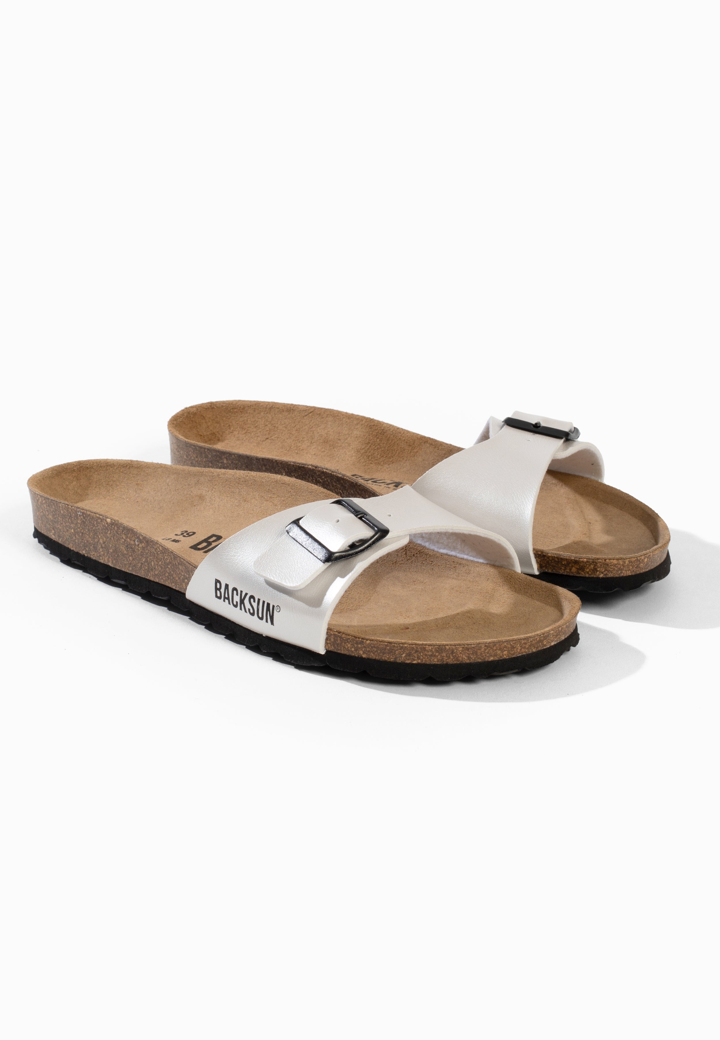 Sandales 1 Bride Paris Gris