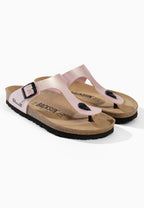 Sandales Singapore à entre-doigts Rose clair