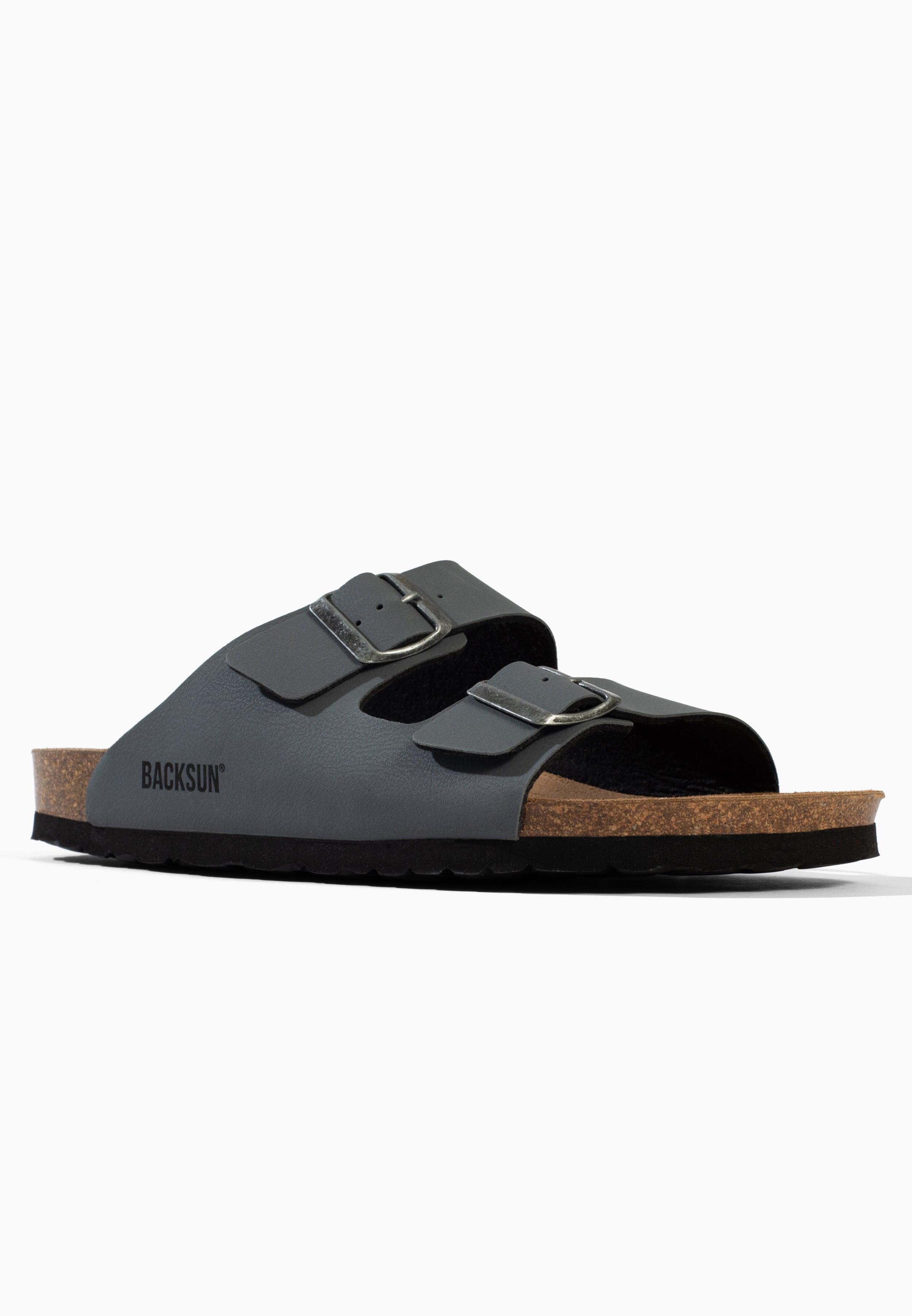 Sandales Bali 2 Brides Gris foncé